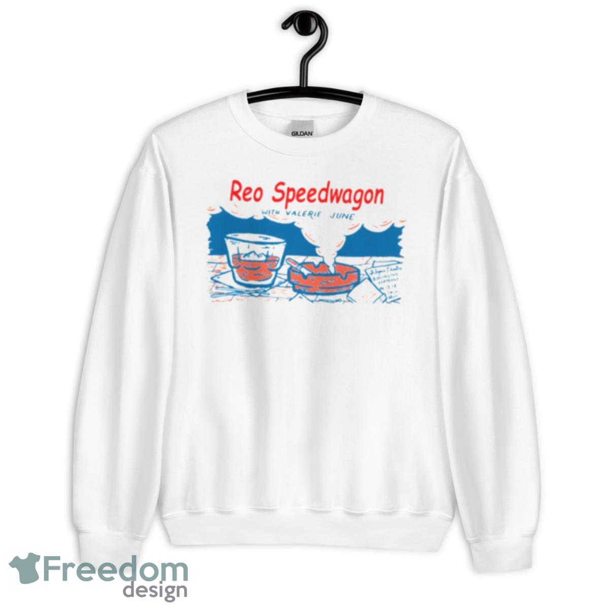 Reo June Album Art Reo Speedwagon shirt - Unisex Heavy Blend Crewneck Sweatshirt