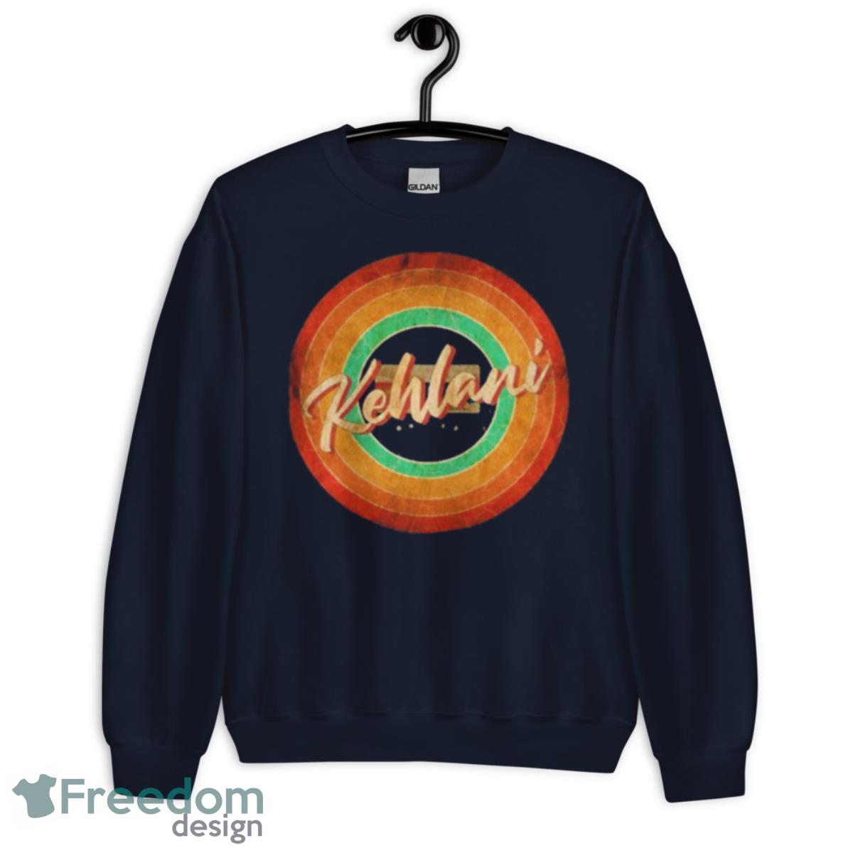 Retro Art Circle Kehlani Shirt - Unisex Crewneck Sweatshirt-1