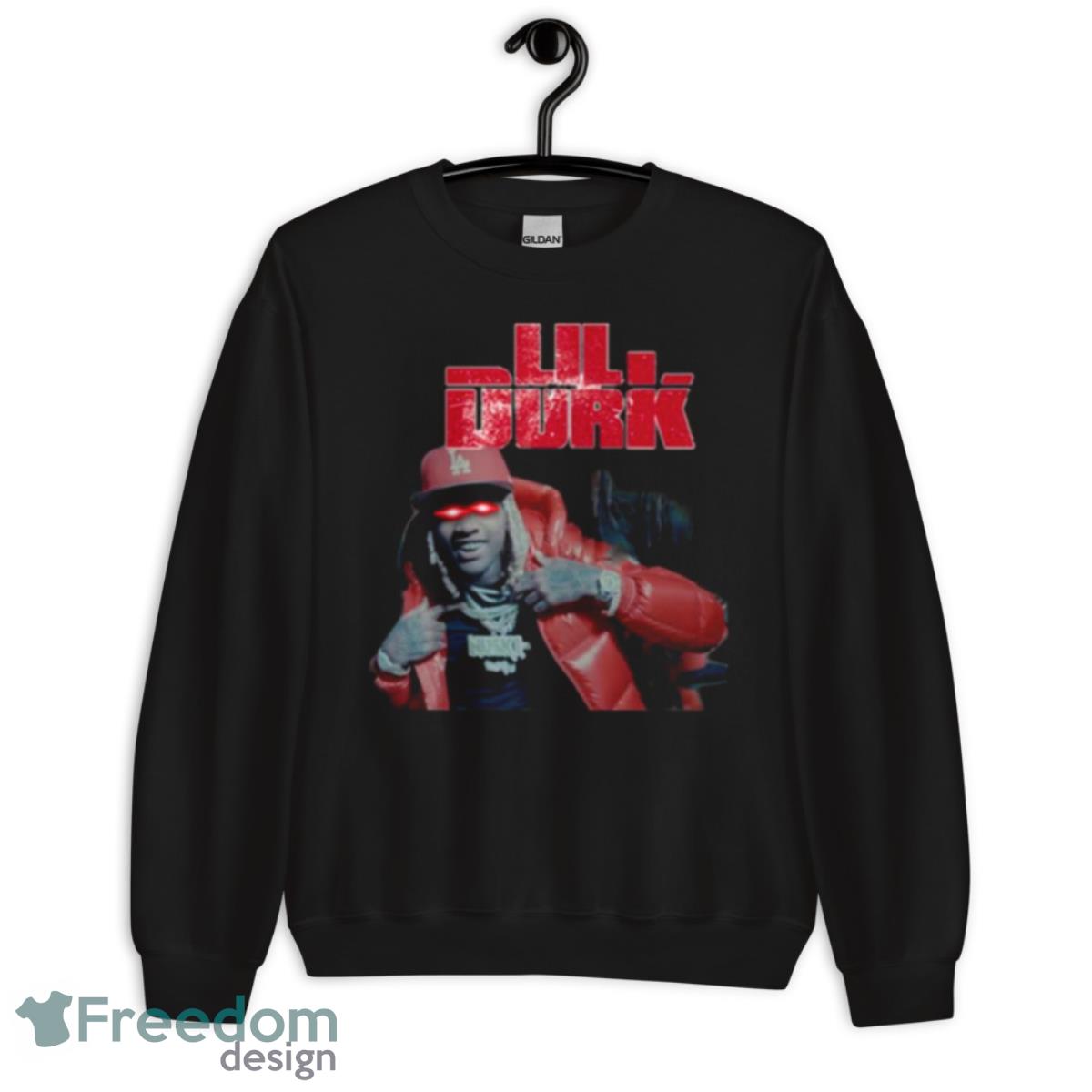 Retro Art Lil Durk Shirt - Unisex Crewneck Sweatshirt Retro Art Lil Durk Shirt - Unisex Crewneck Sweatshirt