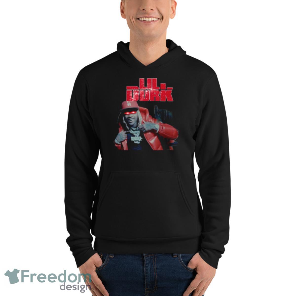 Retro Art Lil Durk Shirt - Unisex Fleece Pullover Hoodie Retro Art Lil Durk Shirt - Unisex Fleece Pullover Hoodie