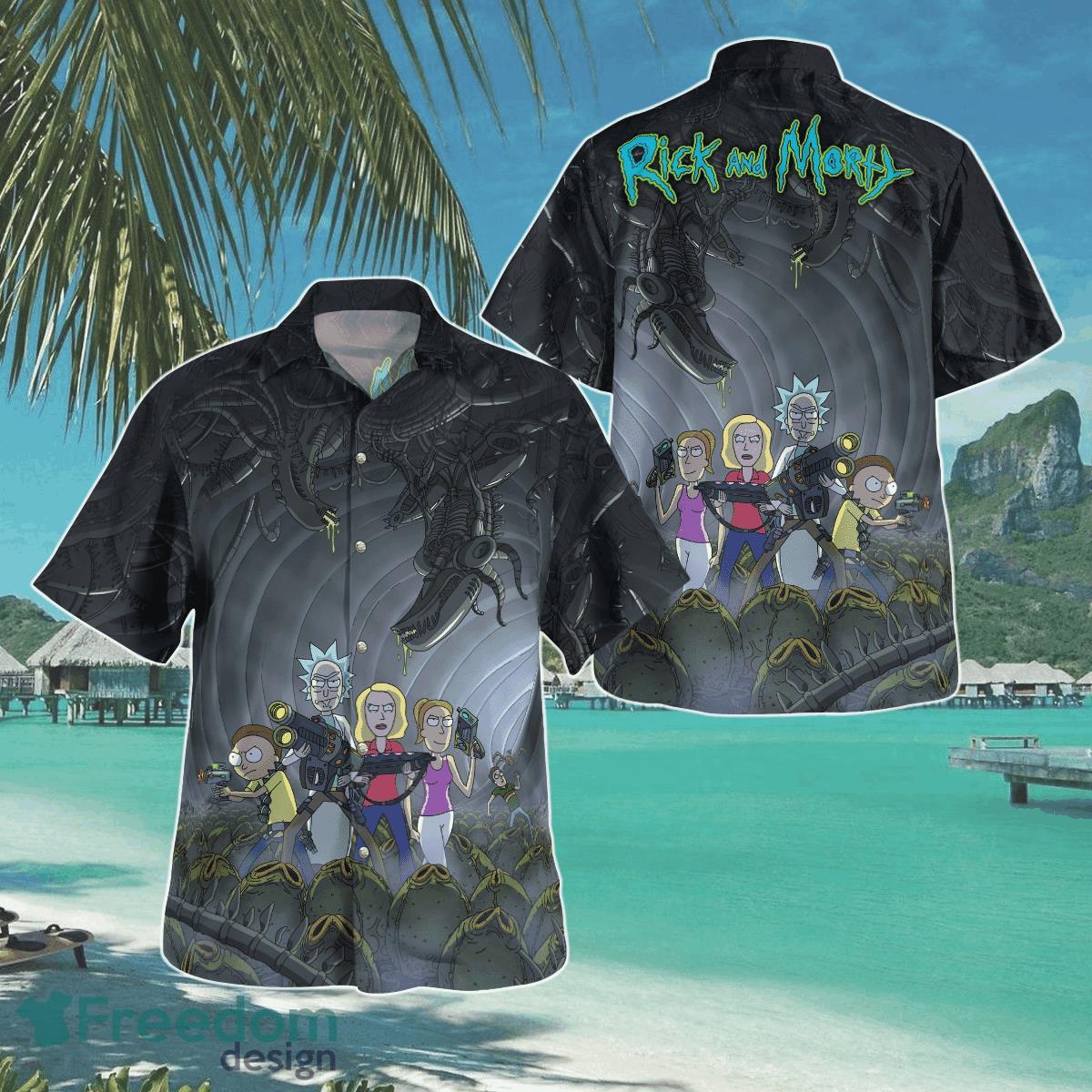 Rick And Morty Hawaii Shirt Aloha Aloha Shirt For Men Women Product Photo 1