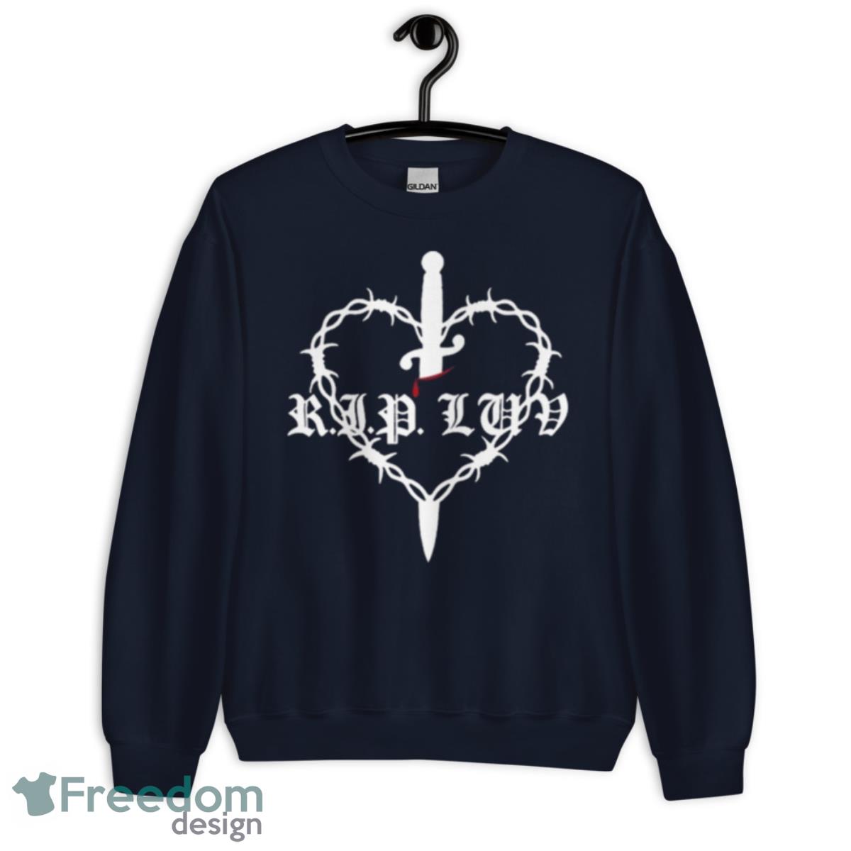 Rip Luv T Shirt - Unisex Crewneck Sweatshirt-1