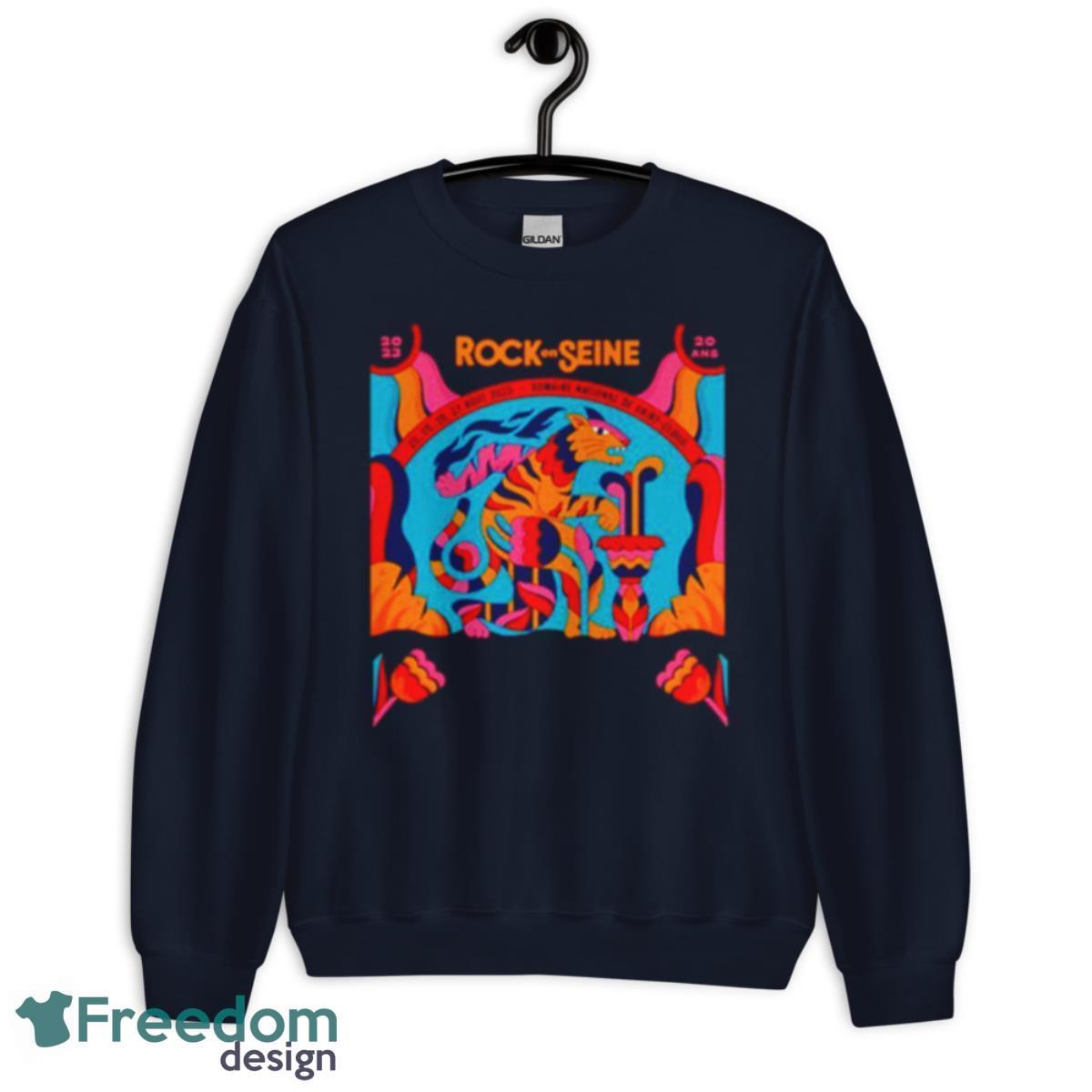 Rock En Seine 2023 Shirt - Unisex Crewneck Sweatshirt-1