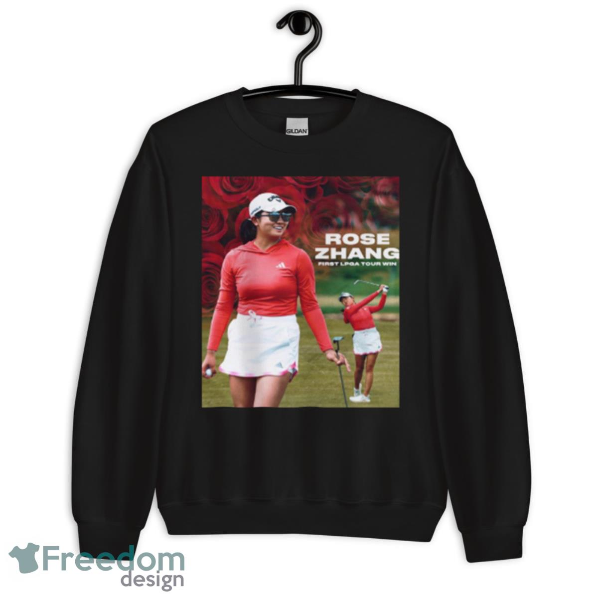 Rose Zhang Is The First LPGA Tour Win Vintage Shirt - Unisex Crewneck Sweatshirt Rose Zhang Is The First LPGA Tour Win Vintage Shirt - Unisex Crewneck Sweatshirt