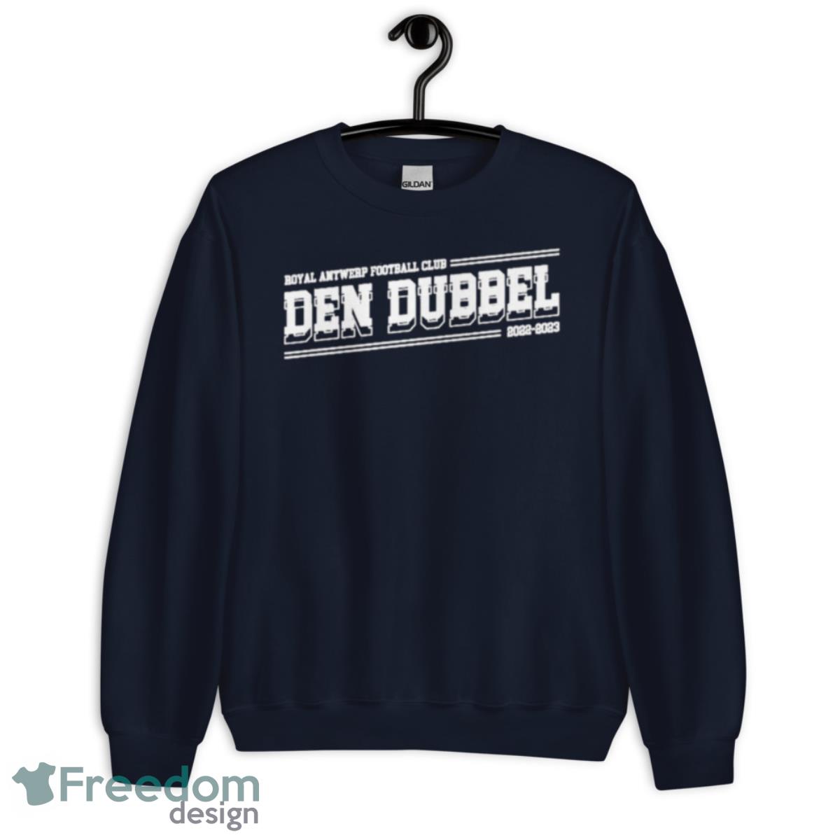 Royal Antwerp Football Club Den Dubbel 2022 2023 Shirt - Unisex Crewneck Sweatshirt-1