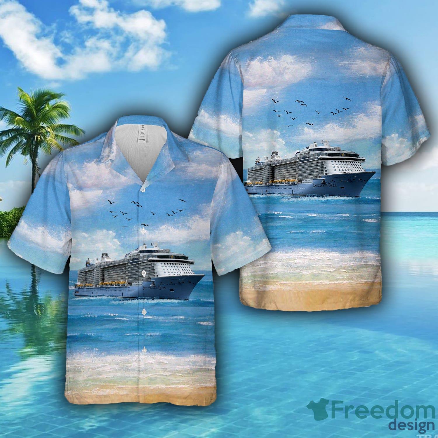 Royal Caribbean International Spectrum of the Seas Hawaiian Shirt For Men And Women - Royal Caribbean International Spectrum of the Seas Hawaiian Shirt For Men And Women Royal Caribbean International Spectrum of the Seas Hawaiian Shirt For Men And Women - Royal Caribbean International Spectrum of the Seas Hawaiian Shirt For Men And Women