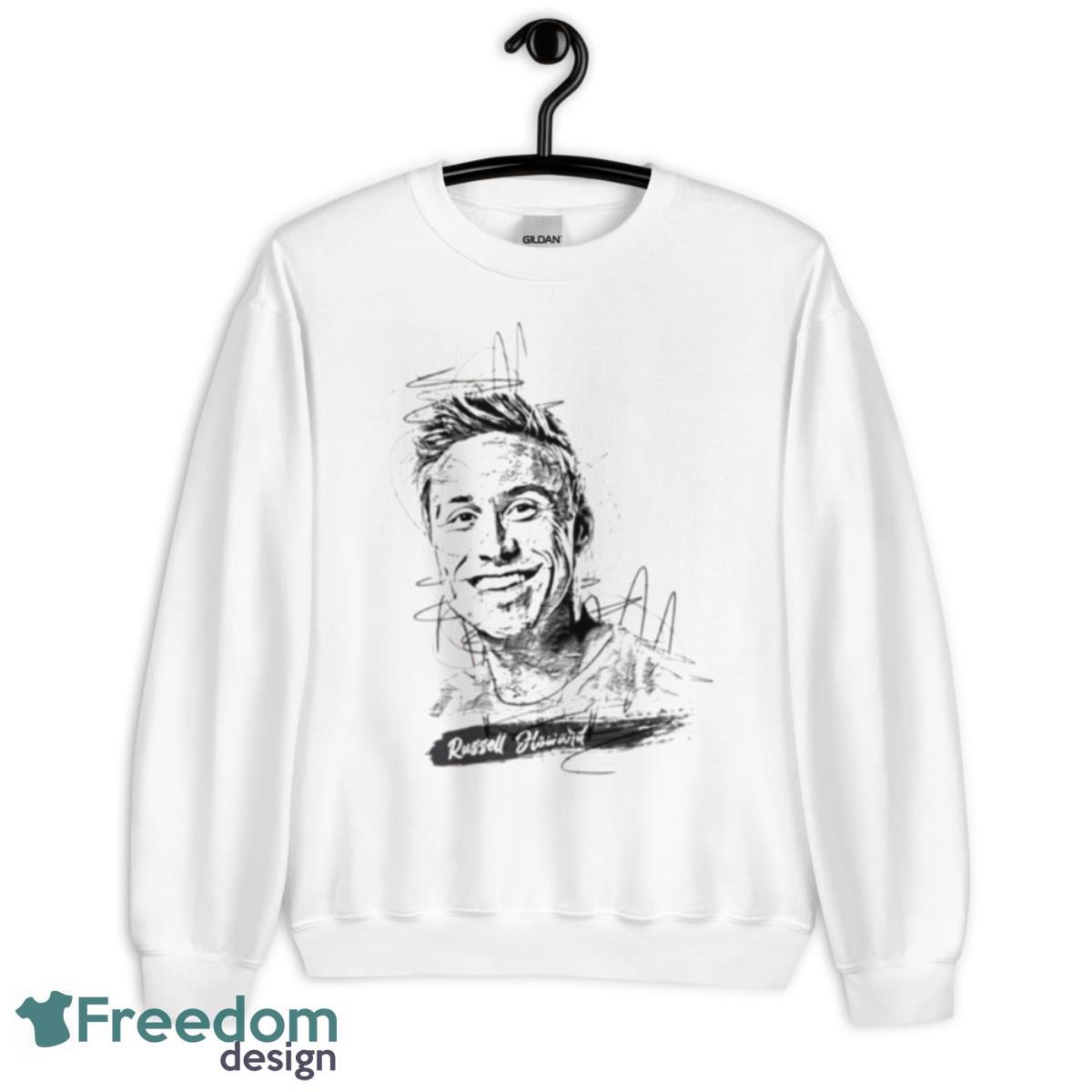 Russell Howard Abstract Sketch Art Shirt - Unisex Heavy Blend Crewneck Sweatshirt