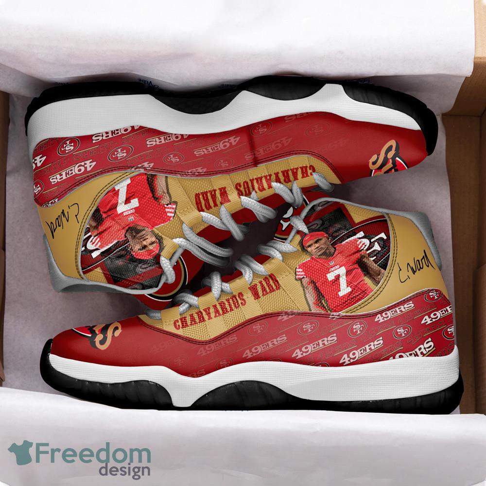 San Francisco 49ers Charvarius Ward Air Jordan 11 Shoes For Men Women Product Photo 2