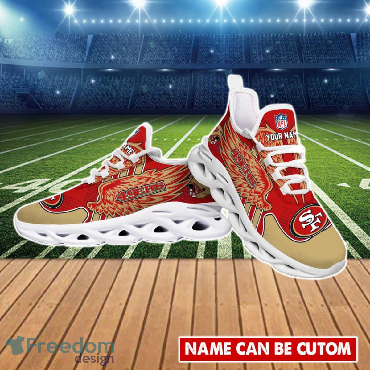 San Francisco 49ers NFL Clunky Max Soul Shoes Custom Name Best Gift For Men  And Women Fans - Freedomdesign