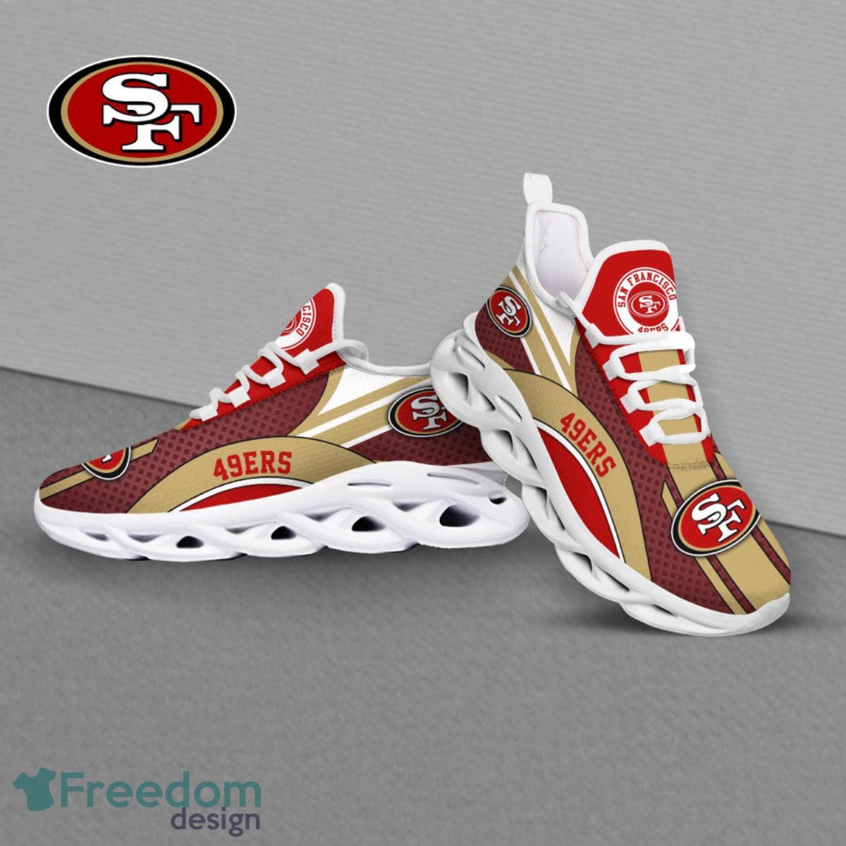 San Francisco 49ers NFL Clunky Max Soul Shoes Custom Name Best