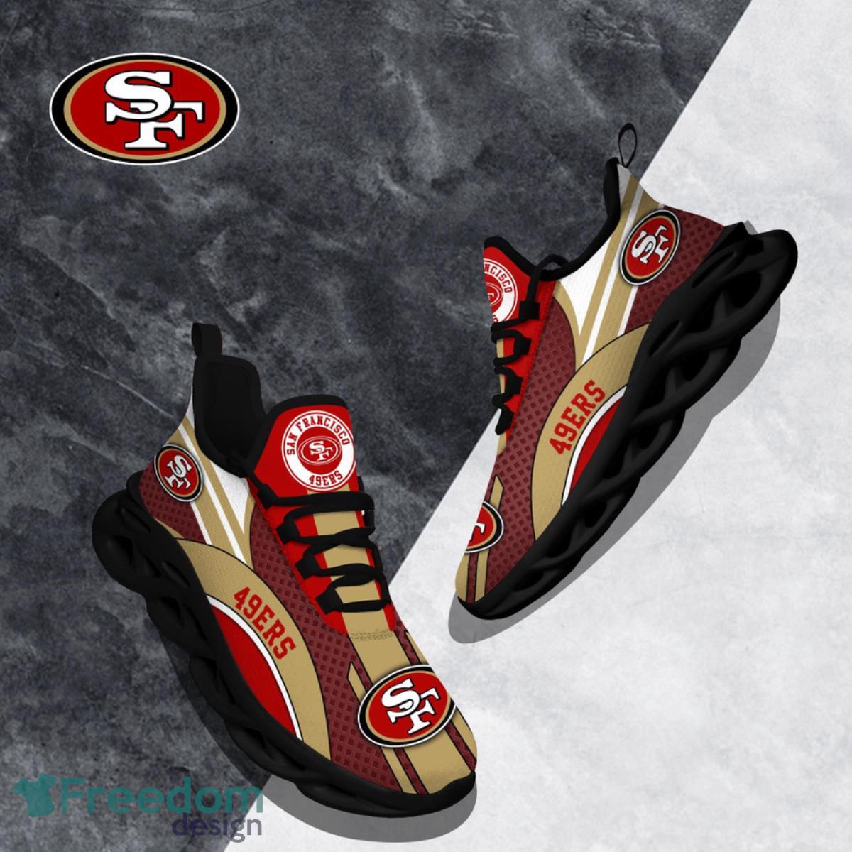 San Francisco 49ers NFL Clunky Max Soul Shoes Custom Name Best Gift For Men  And Women Fans - Freedomdesign