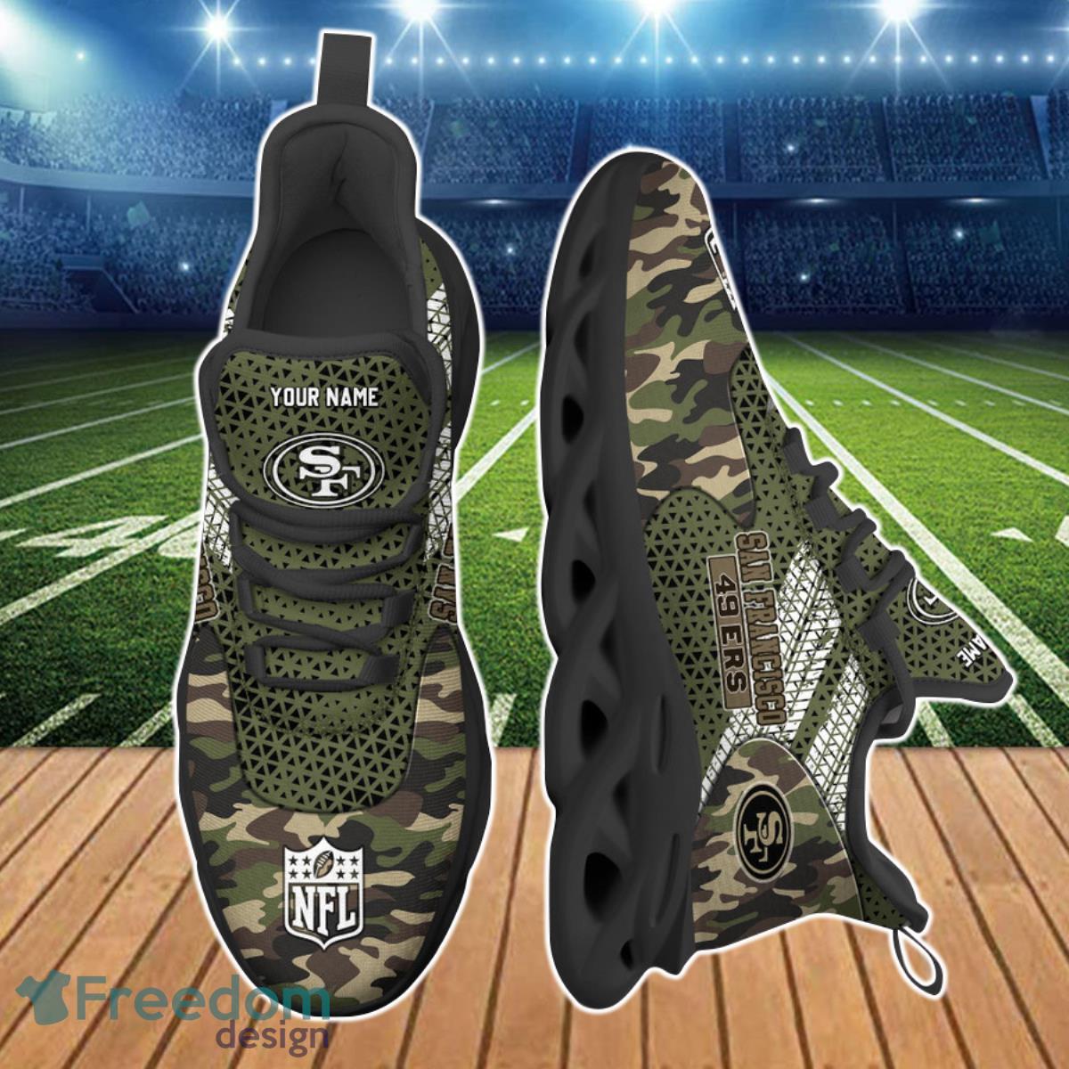 San Francisco 49ers NFL Clunky Max Soul Shoes Custom Name Unique Gift For  Fans - Freedomdesign