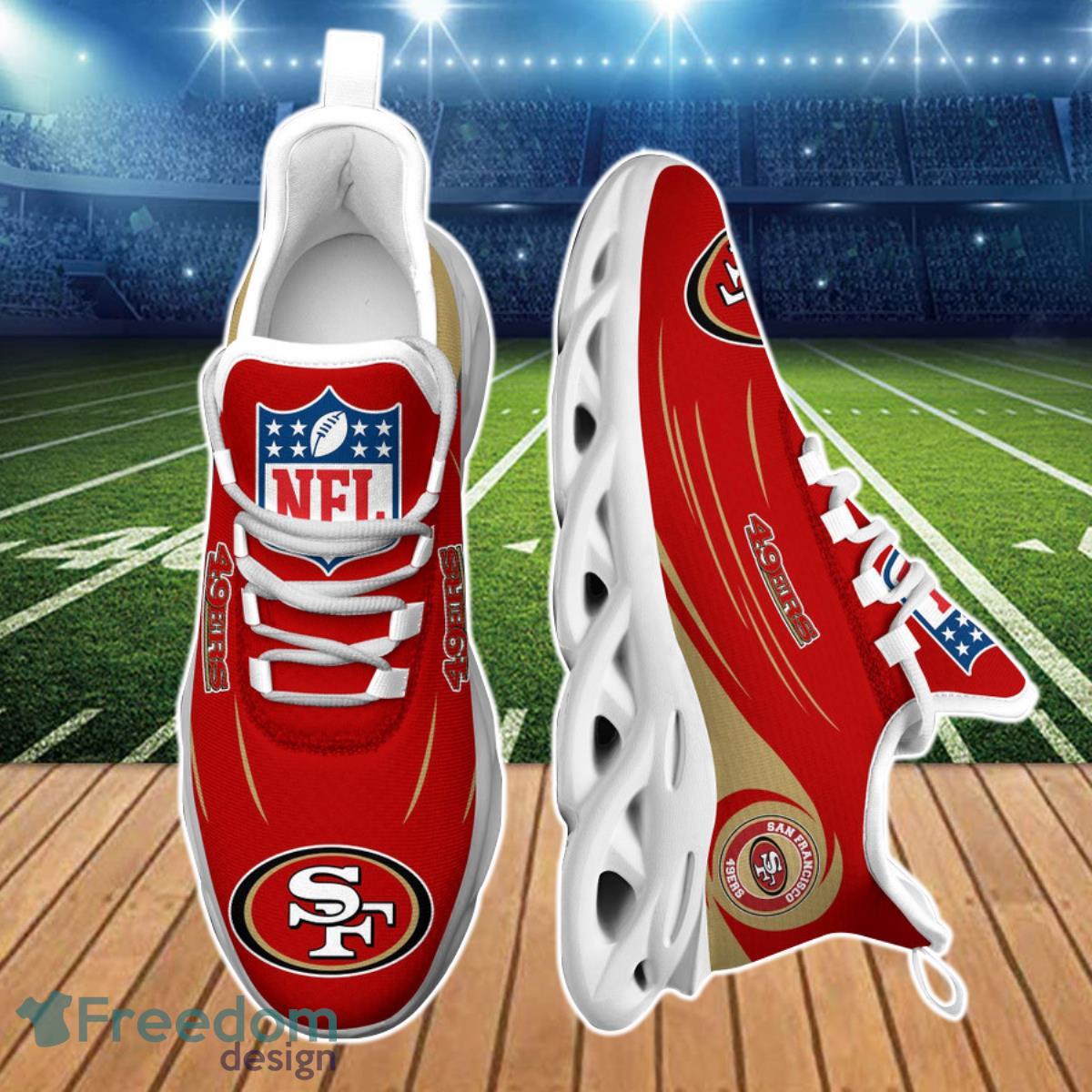 San Francisco 49ers NFL Max Soul Shoes Product Photo 2