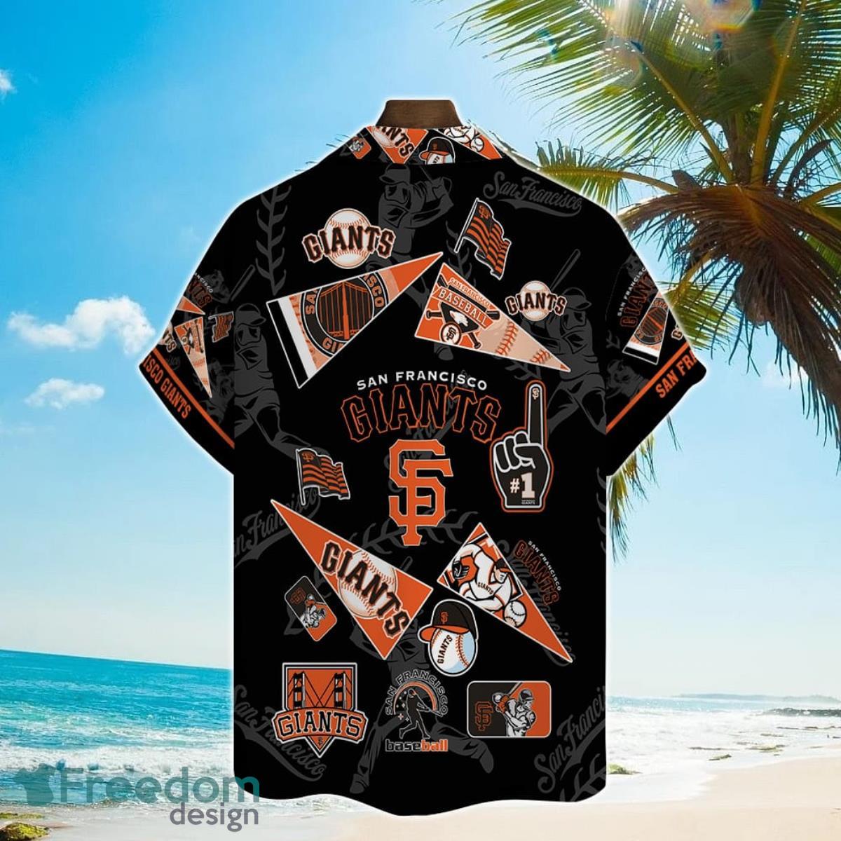 San Francisco Giants Major League Baseball Hawaiian Shirt