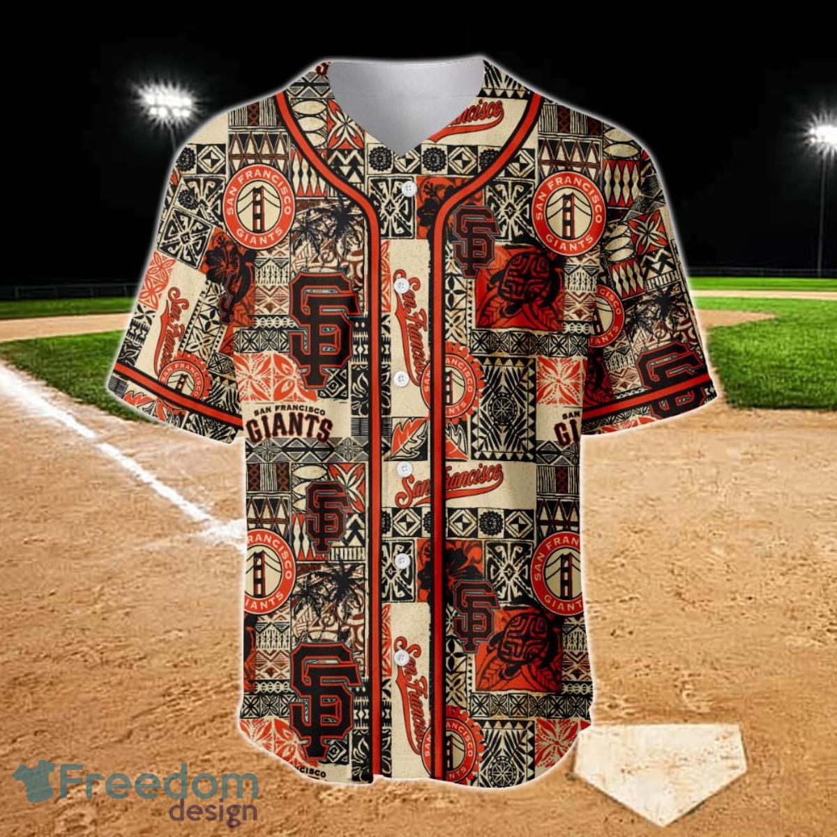 San Francisco Giants Major League Baseball AOP Baseball Jersey Product Photo 2