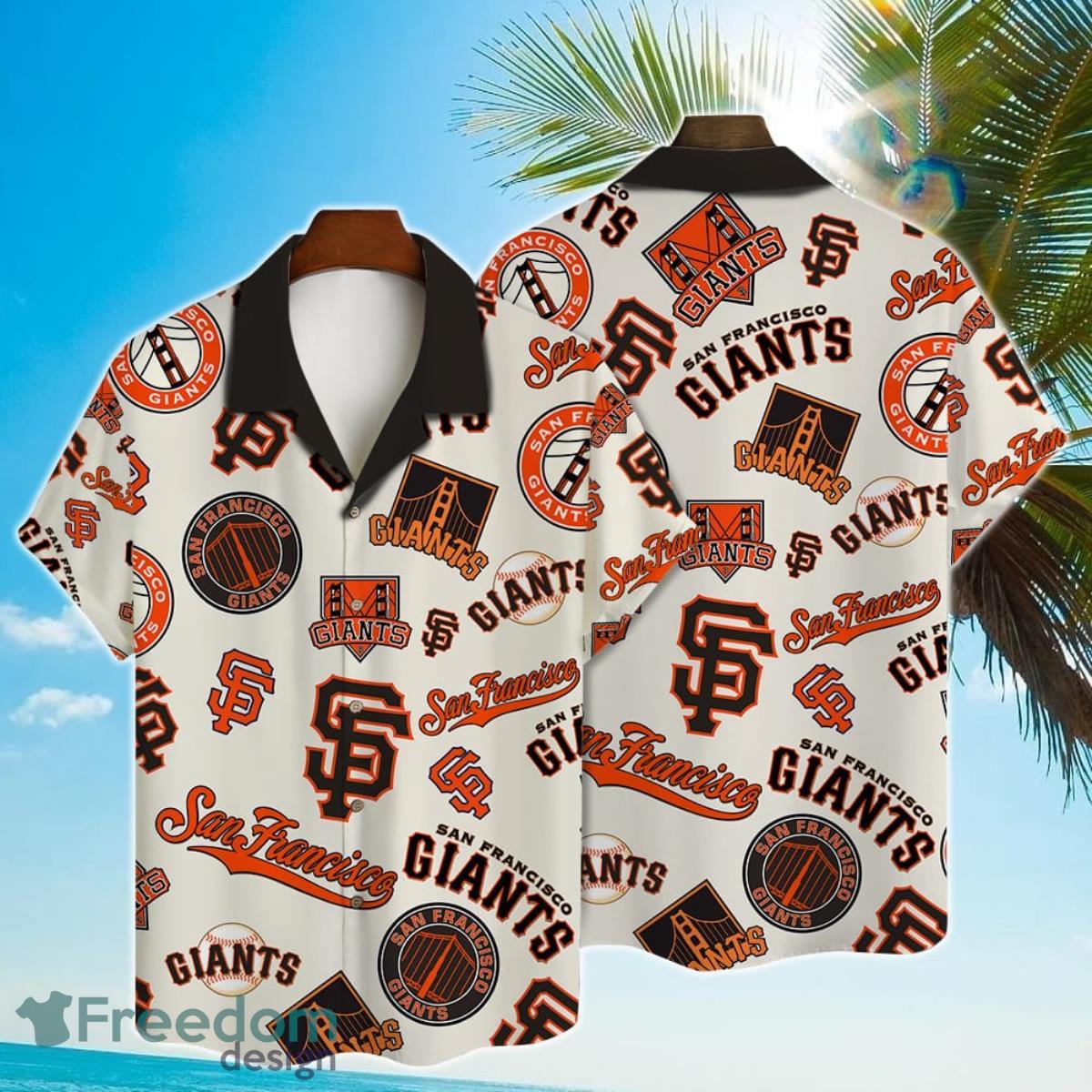 San Francisco Giants Major League Baseball 3D Print Hawaiian Shirt -  Freedomdesign