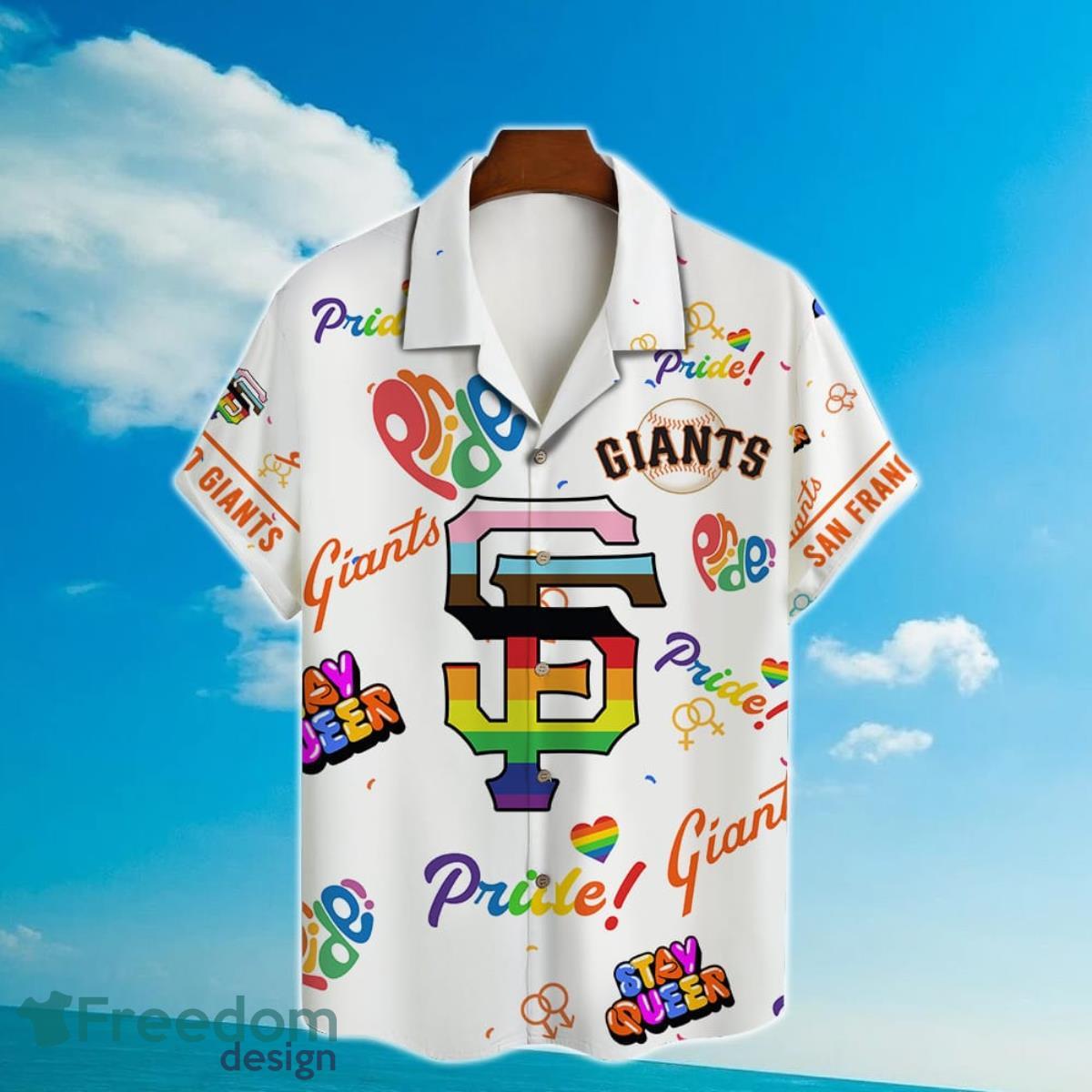 Personalized San Francisco Giants MLB Cheap Button Up Hawaiian