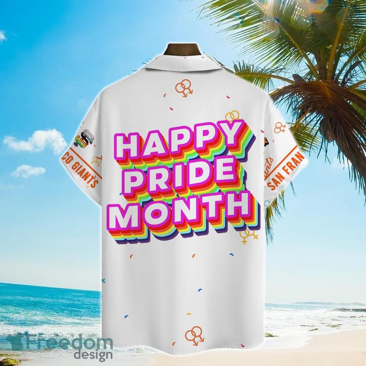 San Francisco Giants MLB Happy Pride Month Hawaiian Shirt For Real Fans -  Freedomdesign