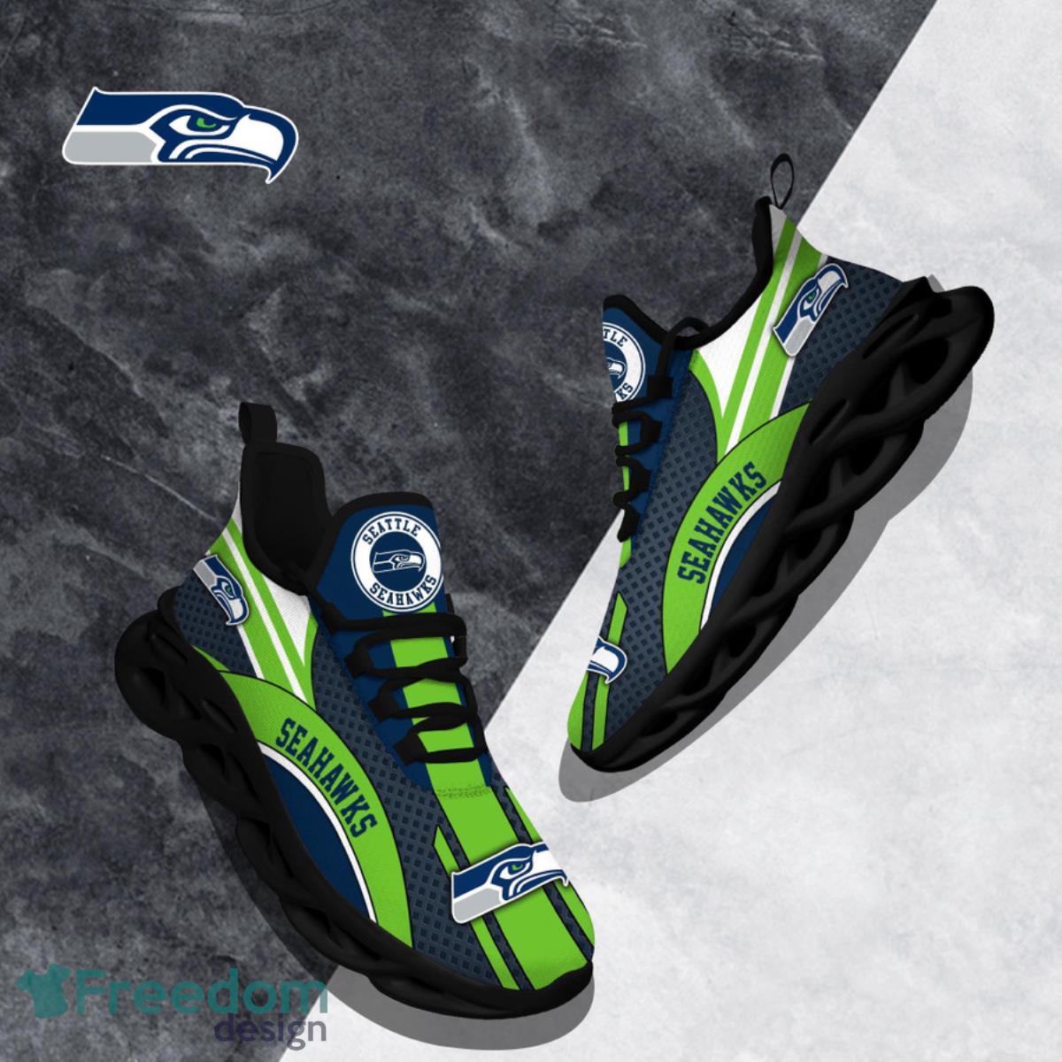 Seattle Seahawks NFL Clunky Max Soul Shoes Custom Name Best Gift For Real Fans Product Photo 1