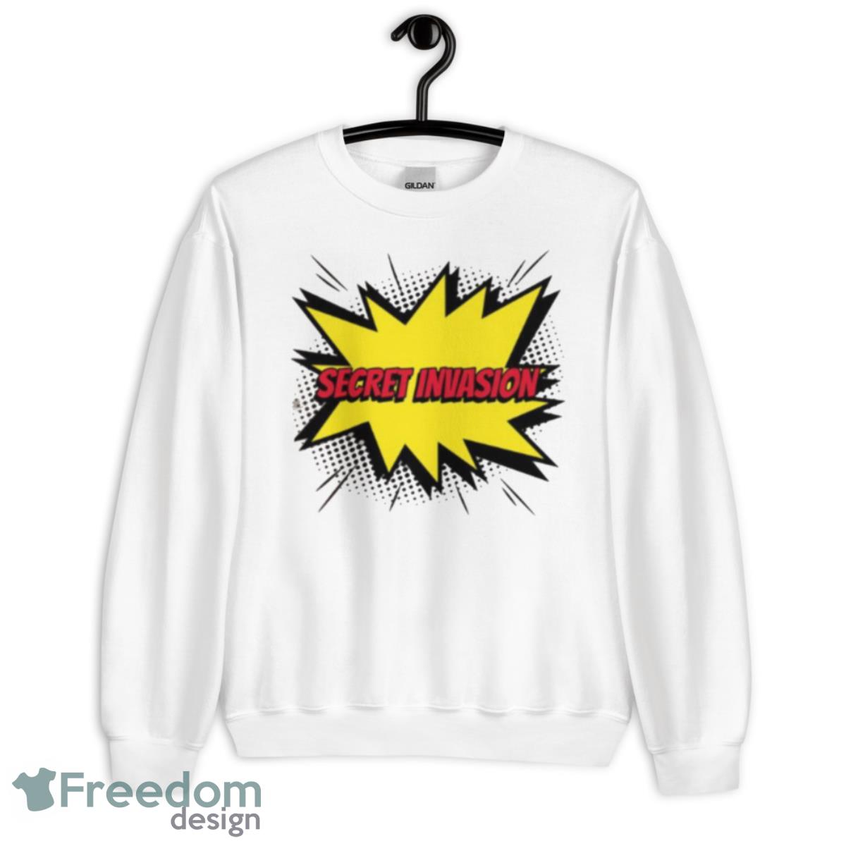 Secret Invasion Comic Kapow Marvel shirt - Unisex Heavy Blend Crewneck Sweatshirt