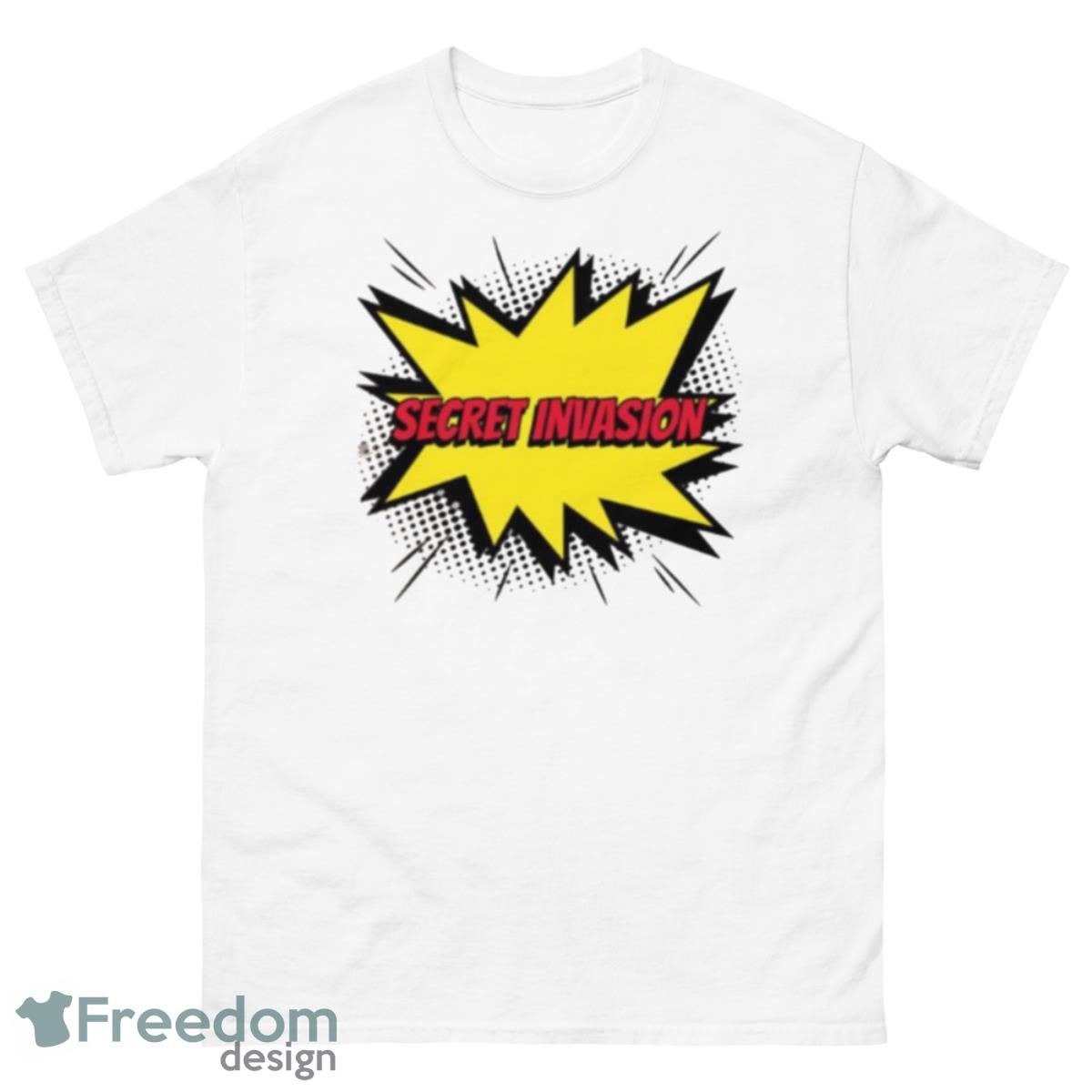 Secret Invasion Comic Kapow Marvel shirt - 500 Men’s Classic Tee Gildan