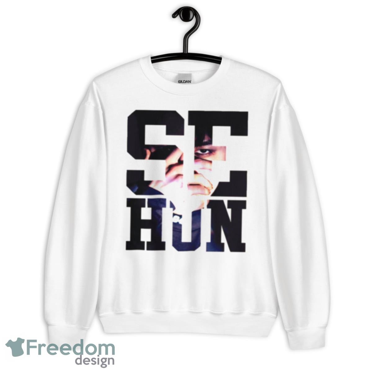 Sehun Monster Ver Exo Kpop Band shirt - Unisex Heavy Blend Crewneck Sweatshirt