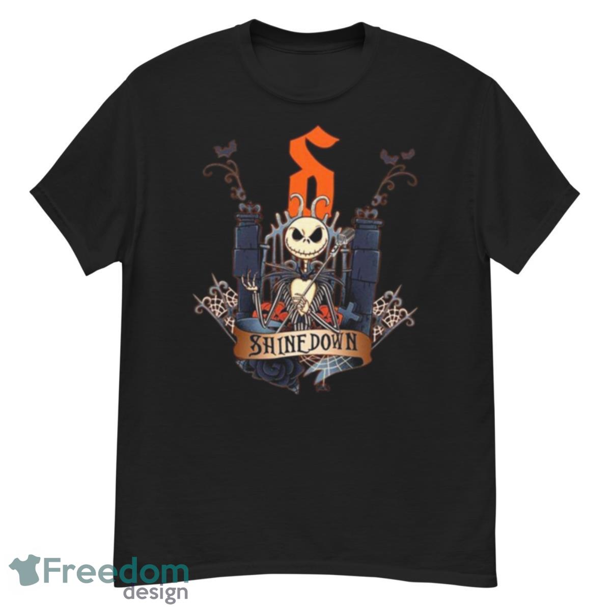 Shine Down Jack Skellington Vintage Shirt - G500 Men’s Classic T-Shirt