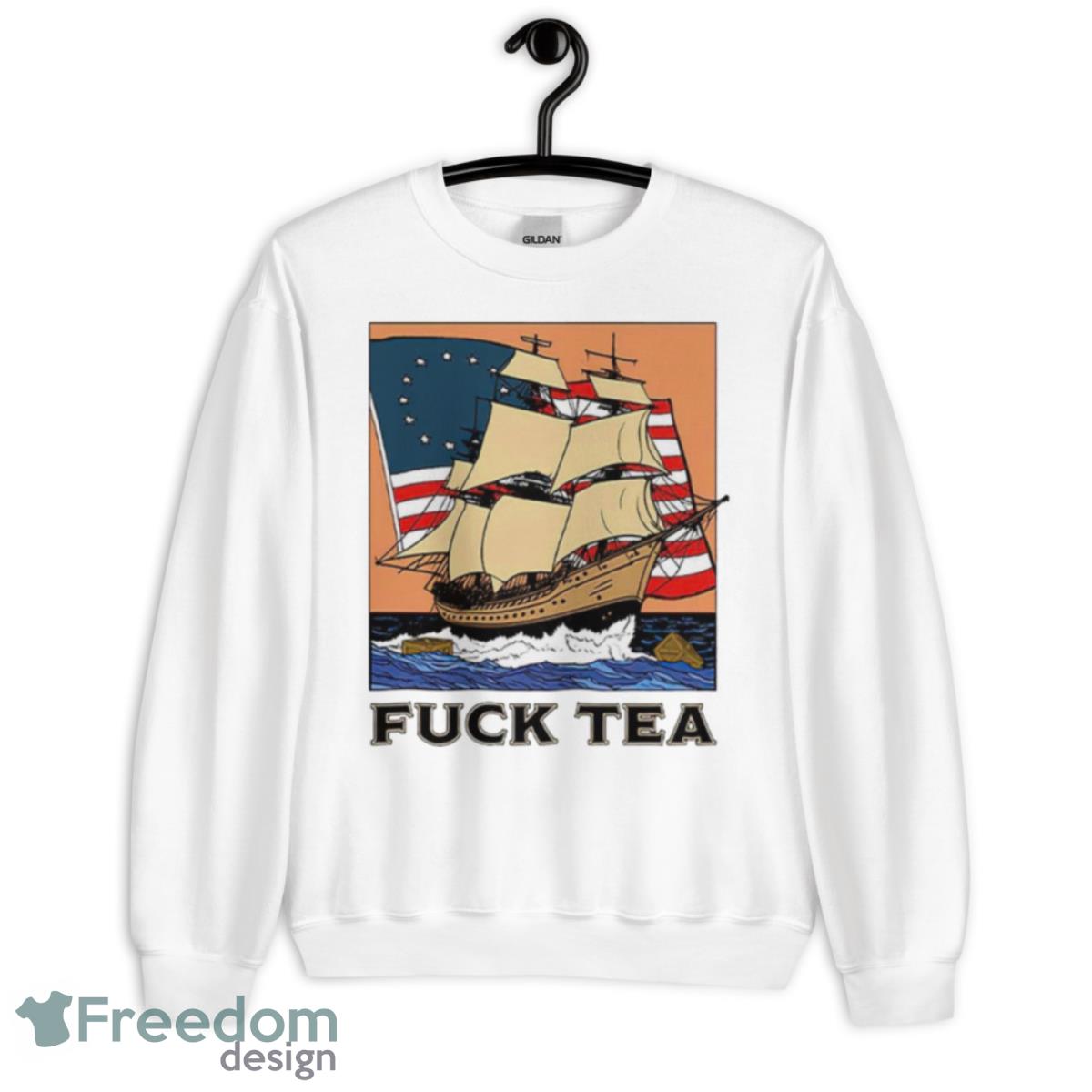 ship 4th of July fuck shirt - Unisex Heavy Blend Crewneck Sweatshirt