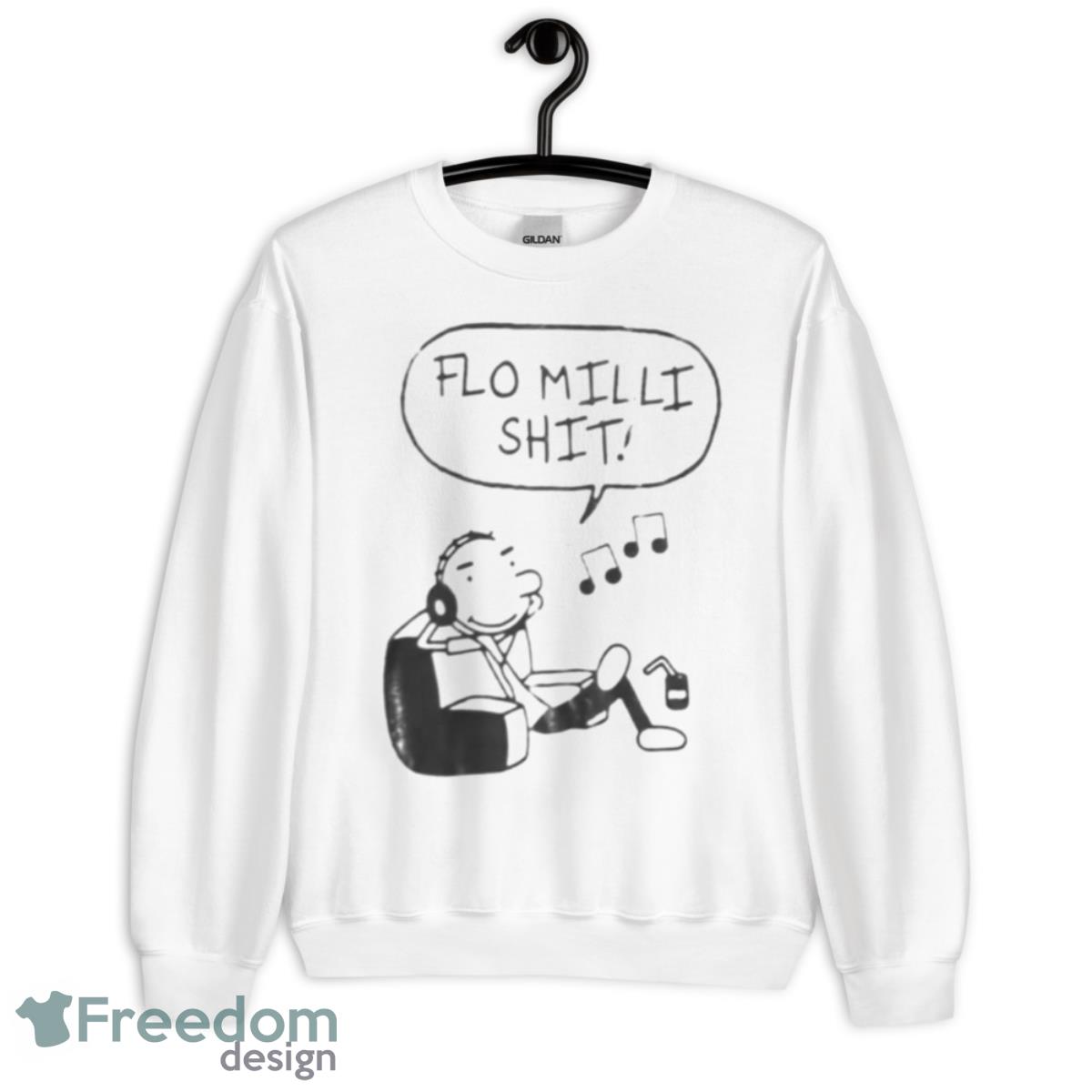 Shit Cute Art Flo Milli Shirt - Unisex Heavy Blend Crewneck Sweatshirt