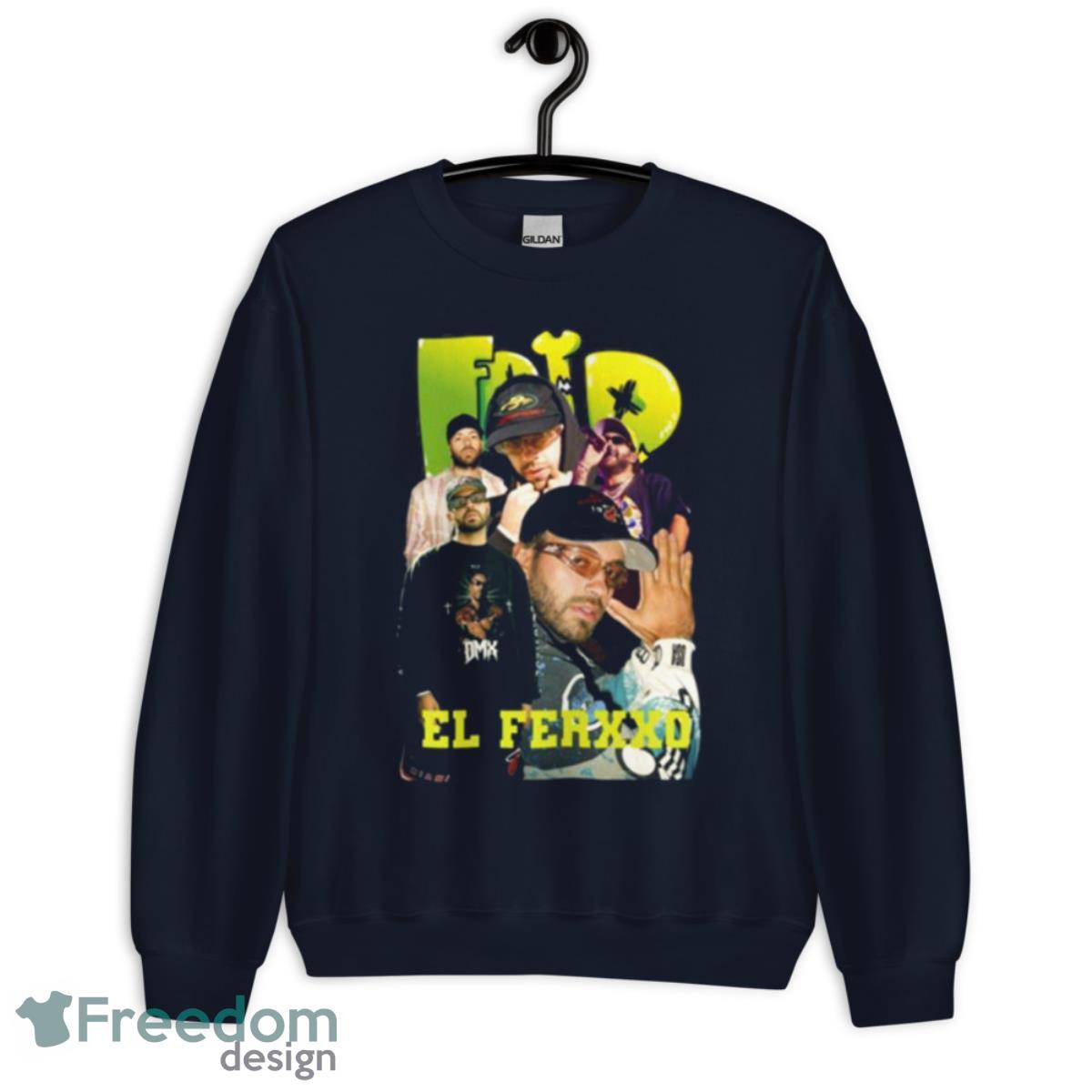 Si Tu Supieras Feid Ferxxo shirt - Unisex Crewneck Sweatshirt-1