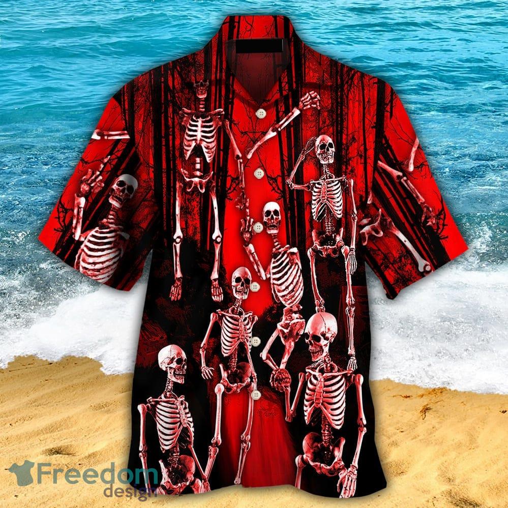 Pirate Skull Pirates Love Ocean Hawaiian Shirt For Men And Women -  Freedomdesign