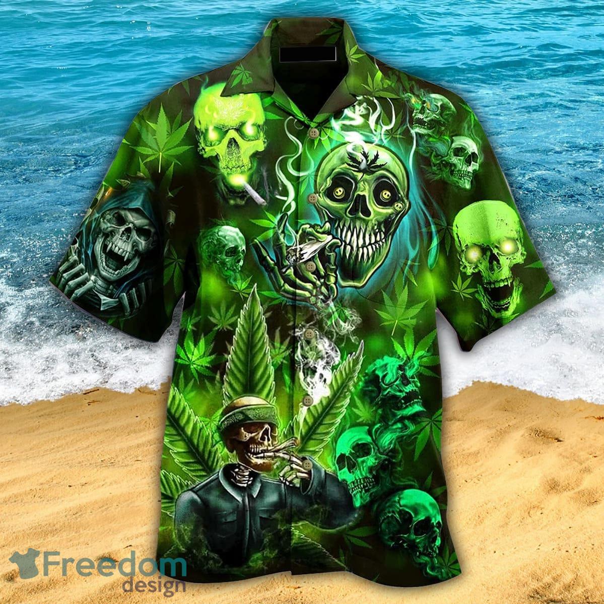 Skull Planet Galaxy Hawaiian Shirt For Men And Women - Freedomdesign