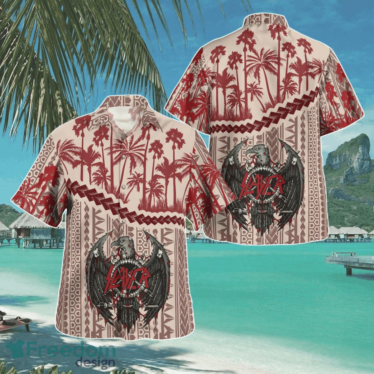 Slayer Polynesian Hawaii Shirt Aloha Shirt For Men Women Product Photo 1