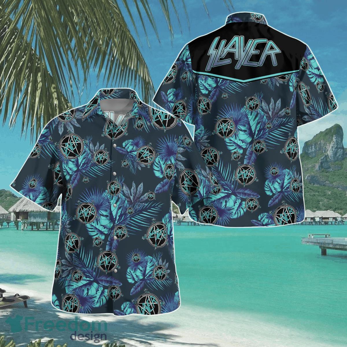 Slayer Tropical Hawaiian Shirt Aloha Aloha Shirt For Men Women Product Photo 1