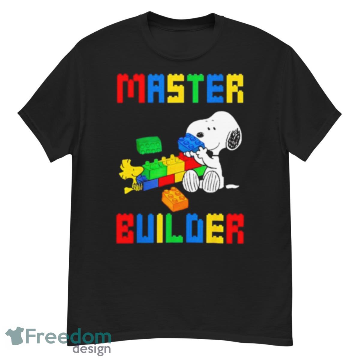 Snoopy And Woodstock Autism Master Builder Shirt - G500 Men’s Classic T-Shirt