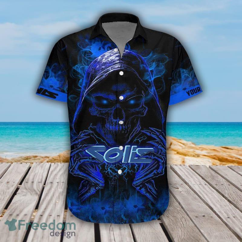 Detroit Lions NFL Hawaiian shirt Custom Name Summer Gift - Limotees