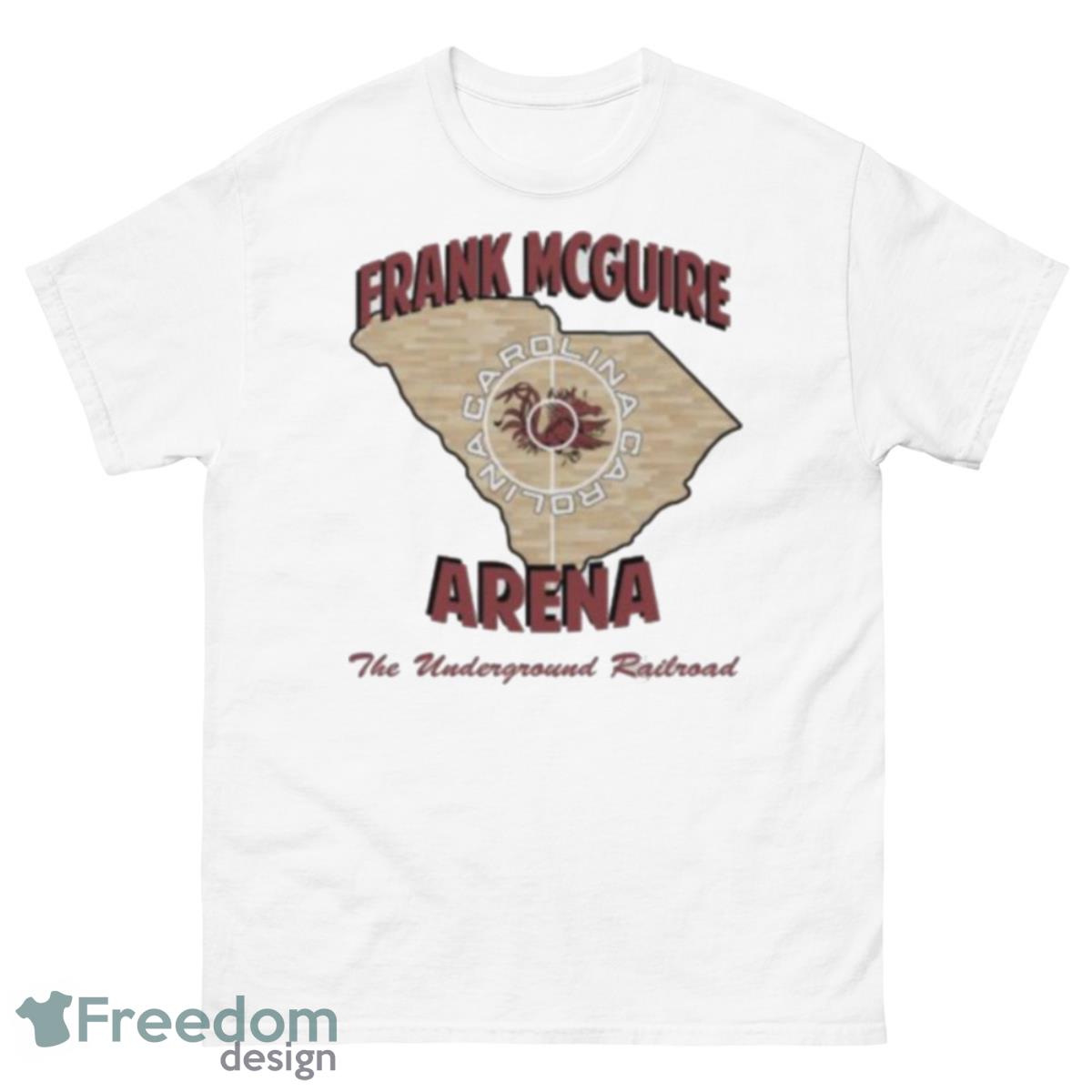 South Carolina Gamecocks Frank McGuire Arena The Underground Railroad Shirt - 500 Men’s Classic Tee Gildan