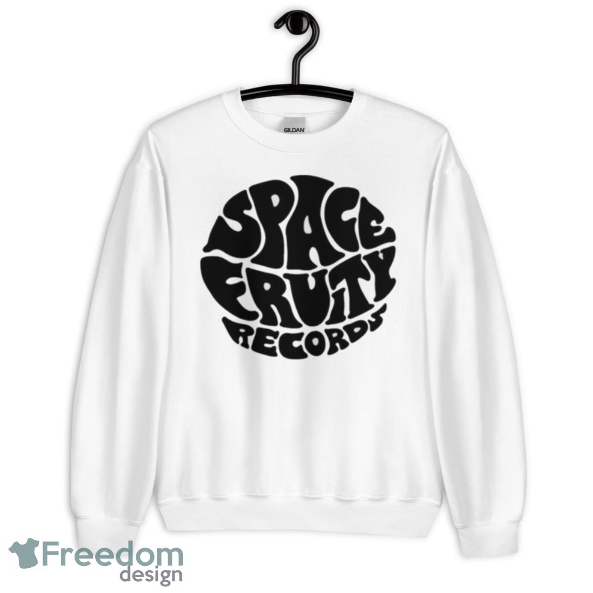 Space fruity records shirt - Unisex Heavy Blend Crewneck Sweatshirt