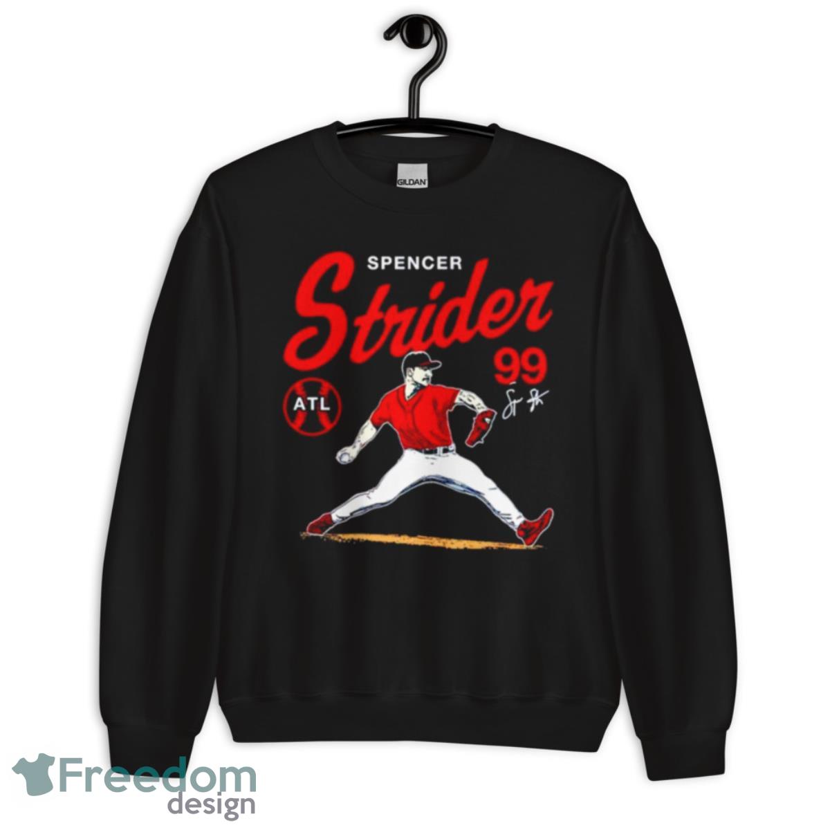 Spencer Strider Men's Long Sleeve T-Shirt, Atlanta Baseball Men's Long  Sleeve T-Shirt