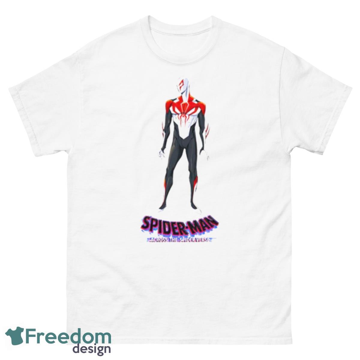 Spider Man 2099 Across The Spider Verse Shirt - 500 Men’s Classic Tee Gildan