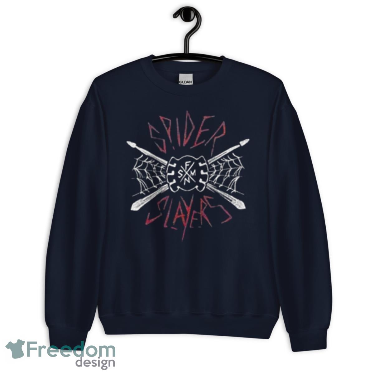 Spider Slayers Band Fashion T Shirt - Unisex Crewneck Sweatshirt-1