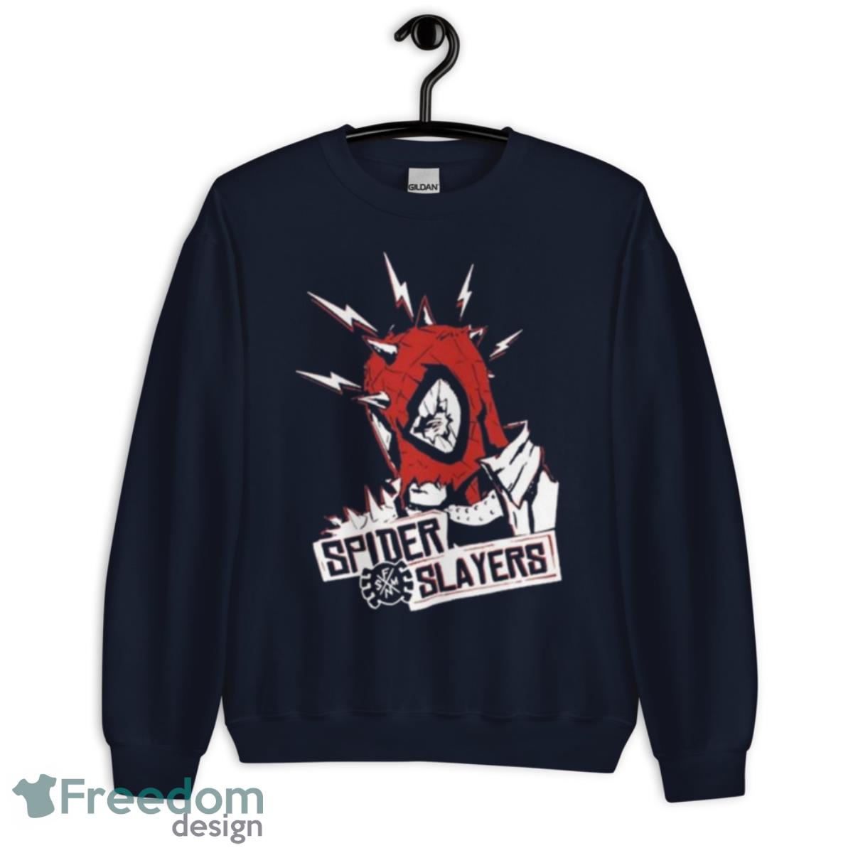 Spider Slayers LS 2023 Shirt - Unisex Crewneck Sweatshirt-1