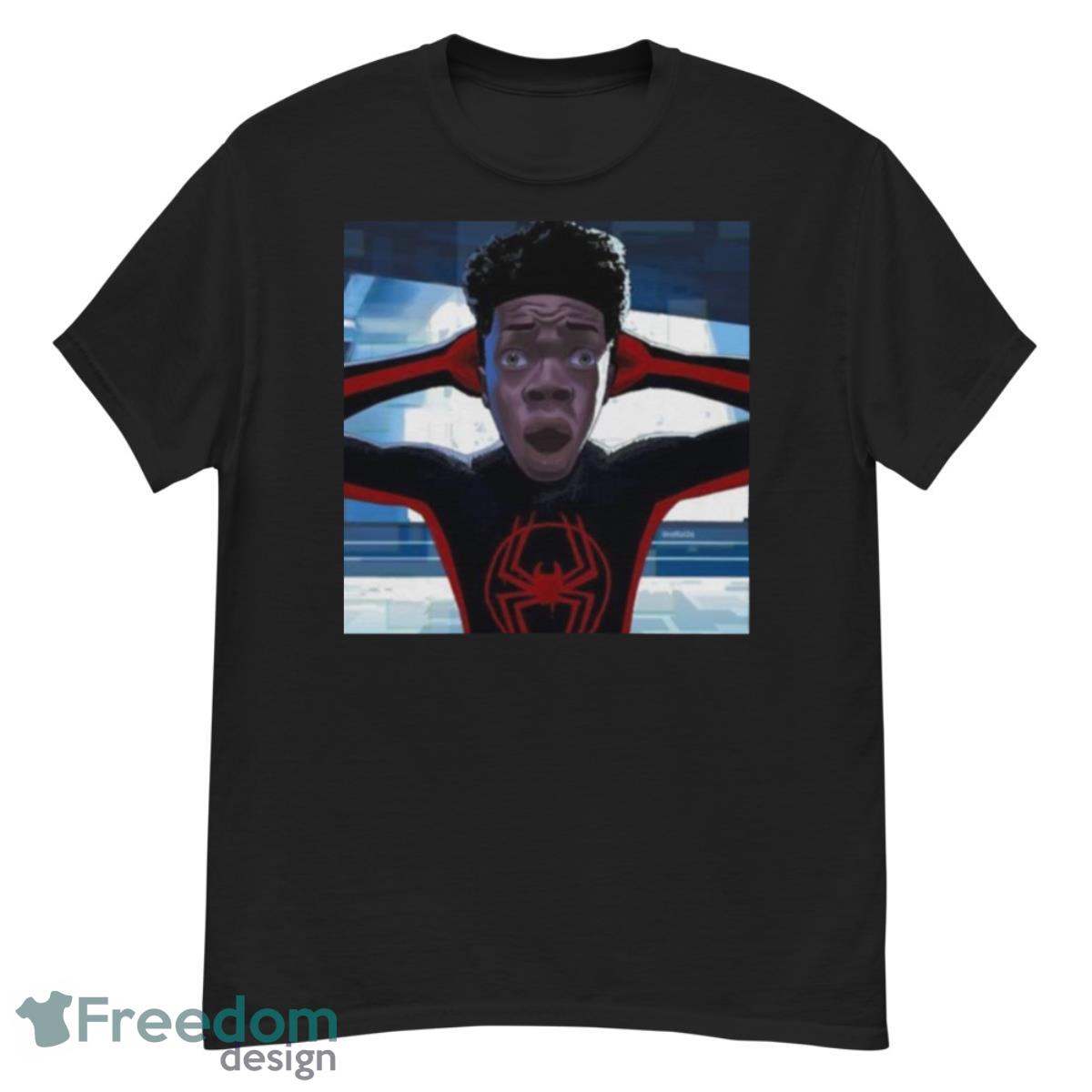 Spiderman Miles Morales When Kilometer Immorales Walks In T Shirt - G500 Men’s Classic T-Shirt