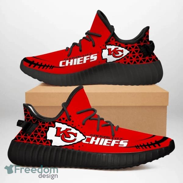 Kansas City Chiefs NFL Running Shoes Teams Top Yeezy Sneakers For Men And  Women - Freedomdesign