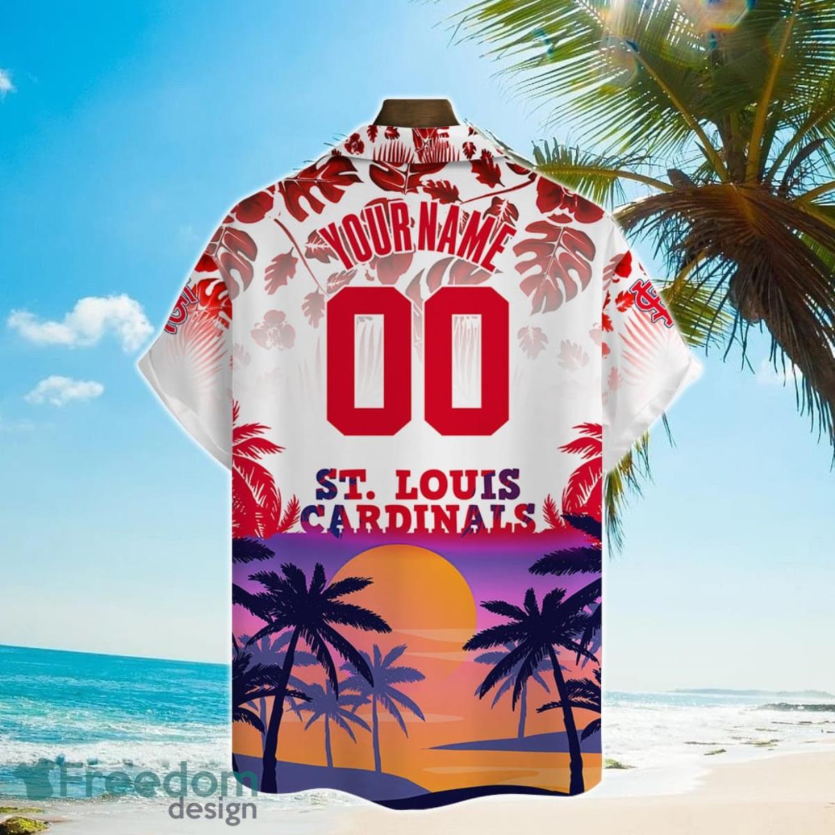 St. Louis Cardinals Major League Baseball 3D Print Hawaiian Shirt For Men  Women