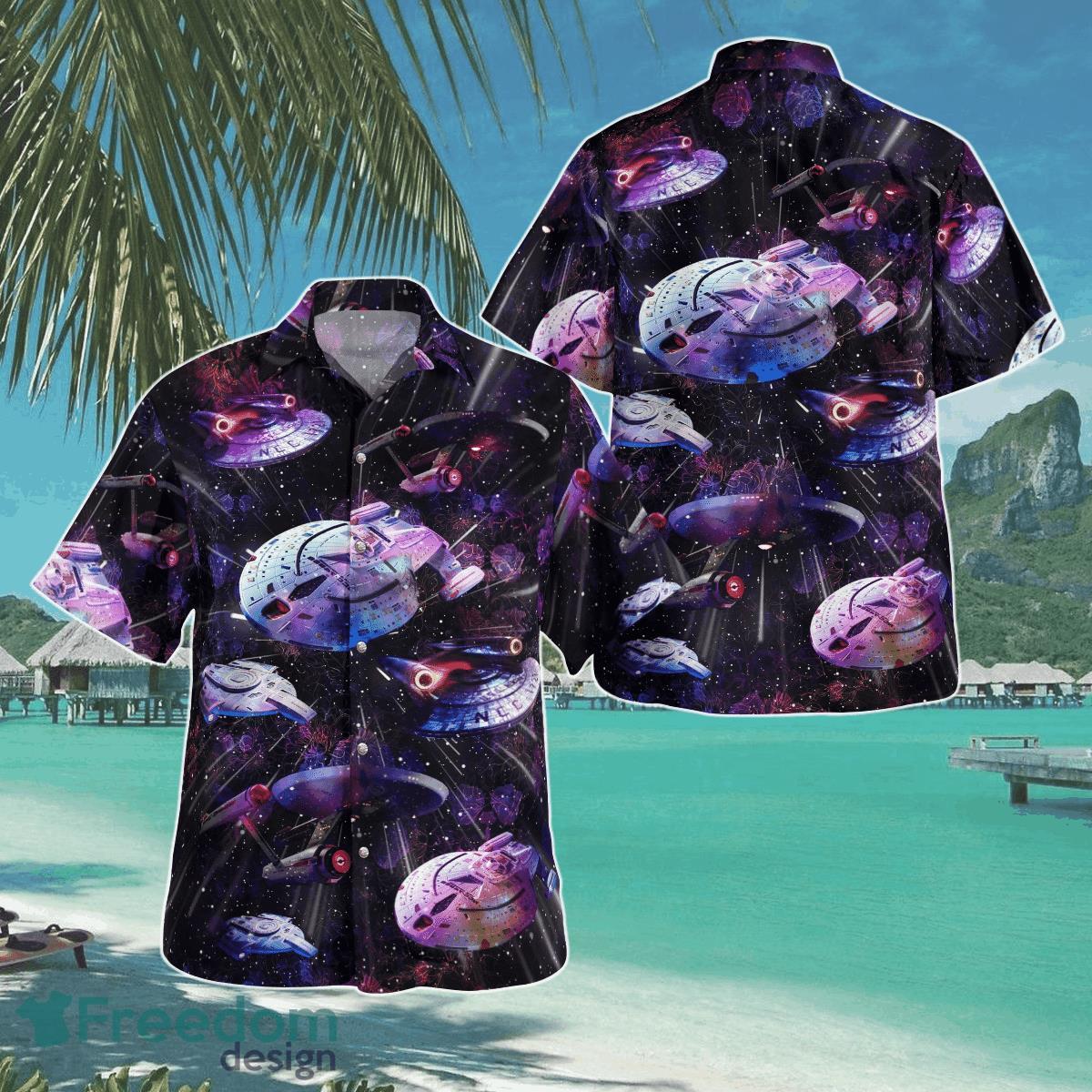 Star Trek Starships Hawaii Shirt Aloha Shirt For Men Women Product Photo 1