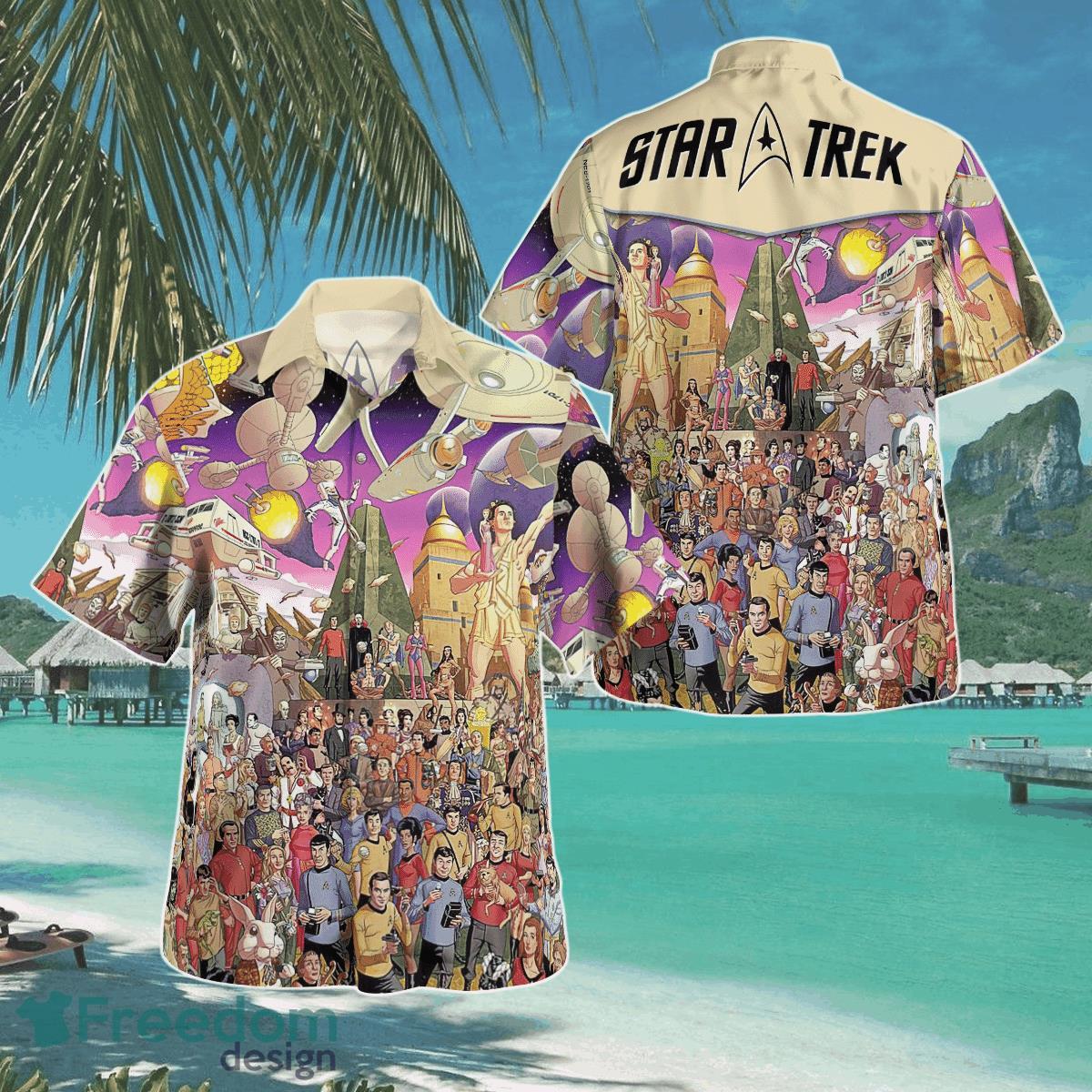 Star Trek The Original Series 50th Anniversary Hawaii Shirt Aloha Shirt For Men Women Product Photo 1