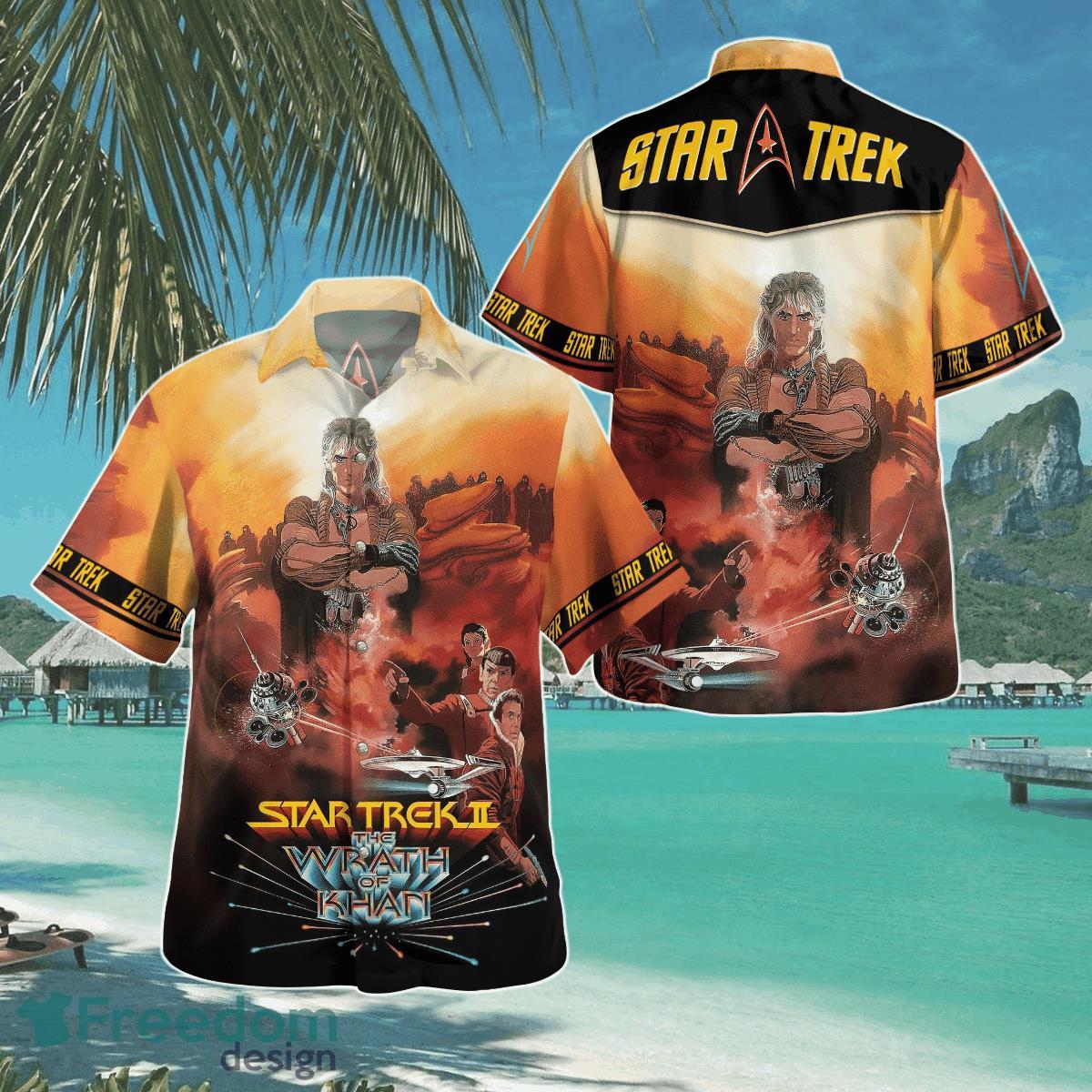 Star Trek The Wrath Of Khan Hawaii Shirt Aloha Shirt For Men Women Product Photo 1