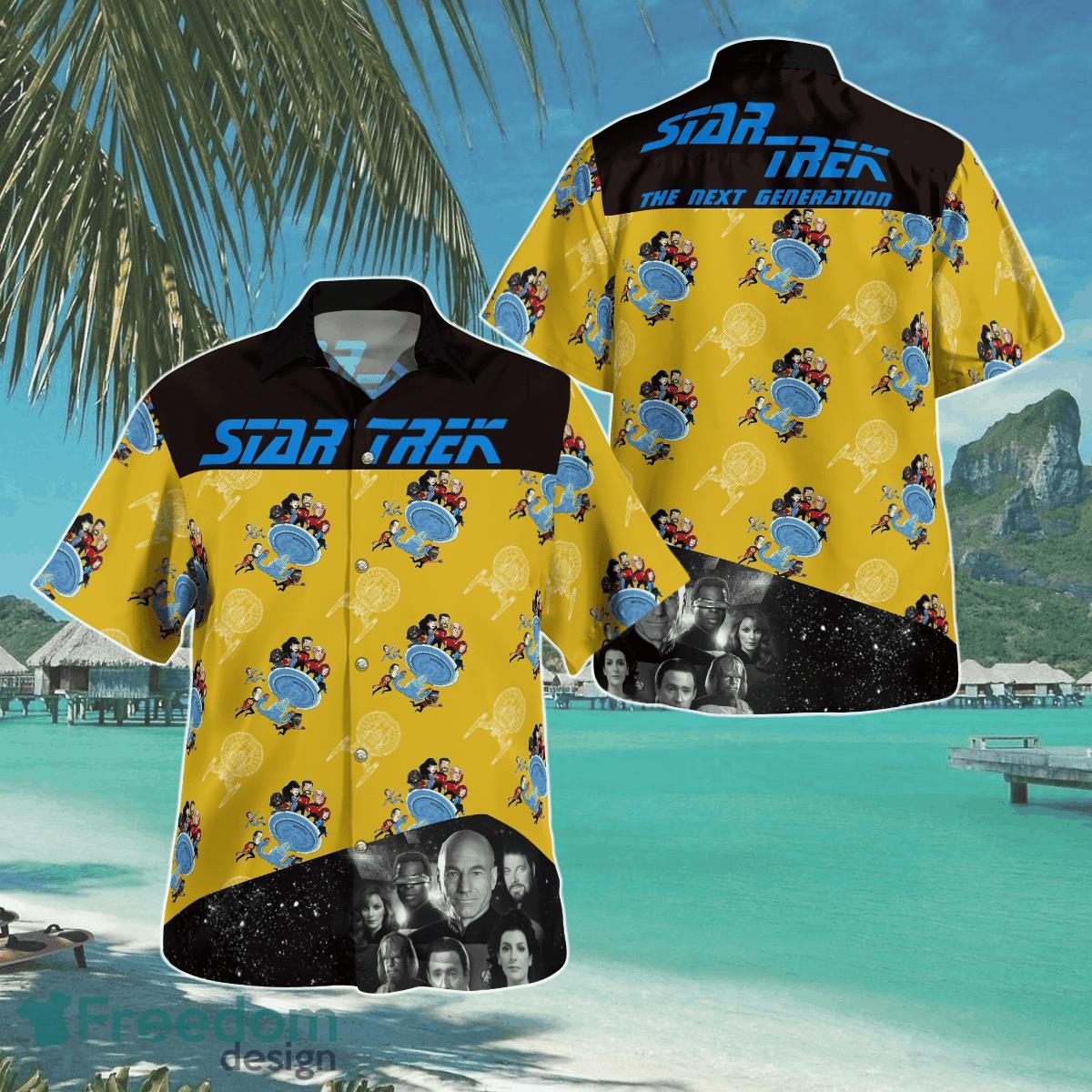 Star Trek TNG Operations Shirt Aloha Shirt For Men Women Product Photo 1