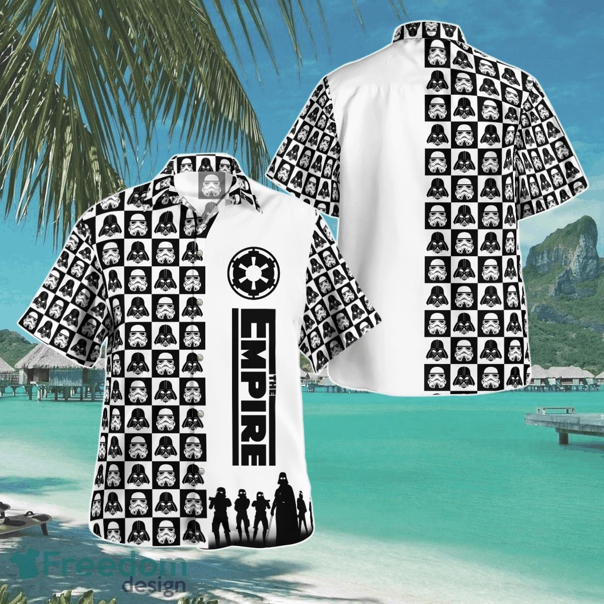 Star Wars The Empire Pattern Hawaii Shirt Aloha Shirt For Men Women Product Photo 1